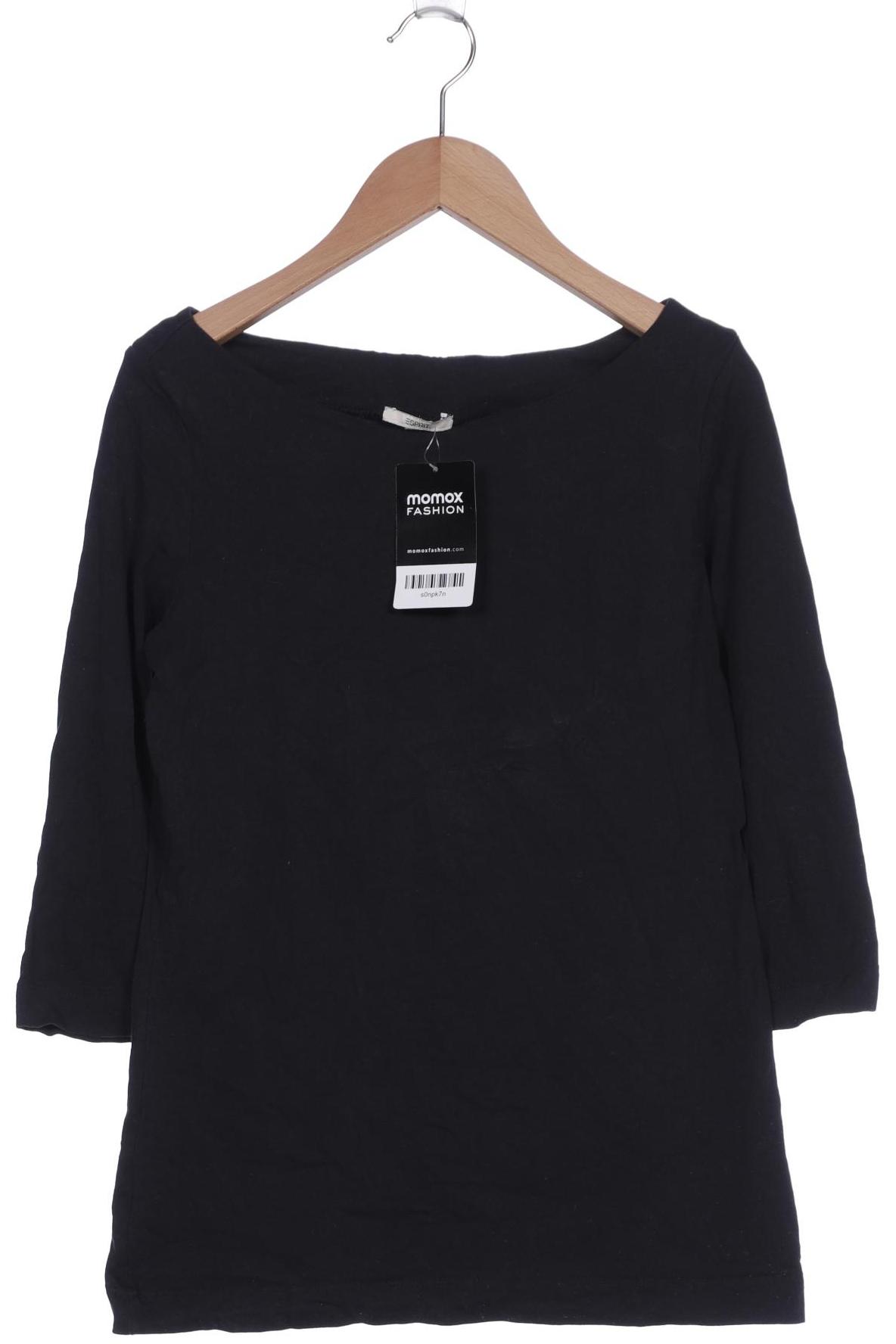 

Esprit Damen Langarmshirt, schwarz, Gr. 34