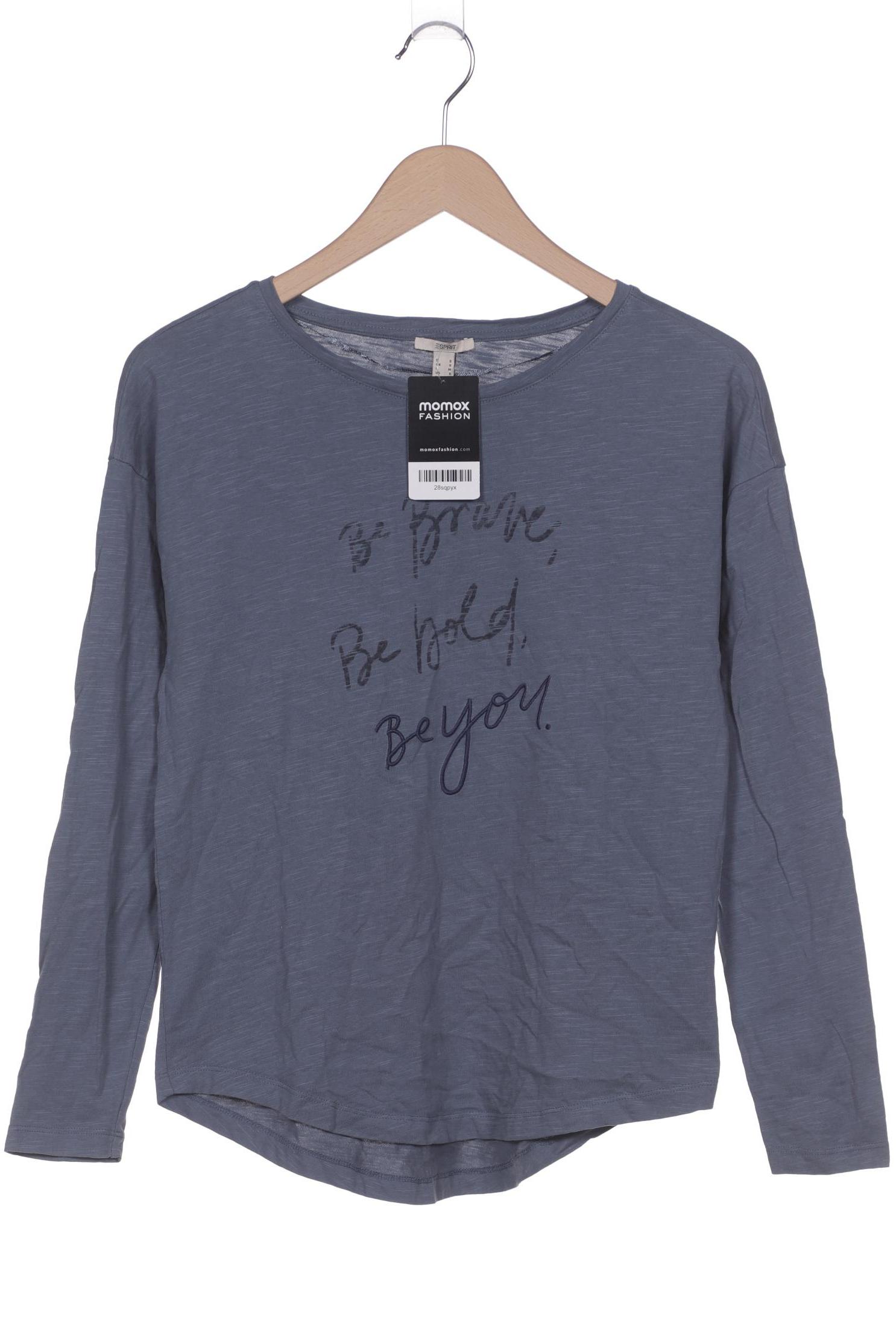 

Esprit Damen Langarmshirt, blau, Gr. 36