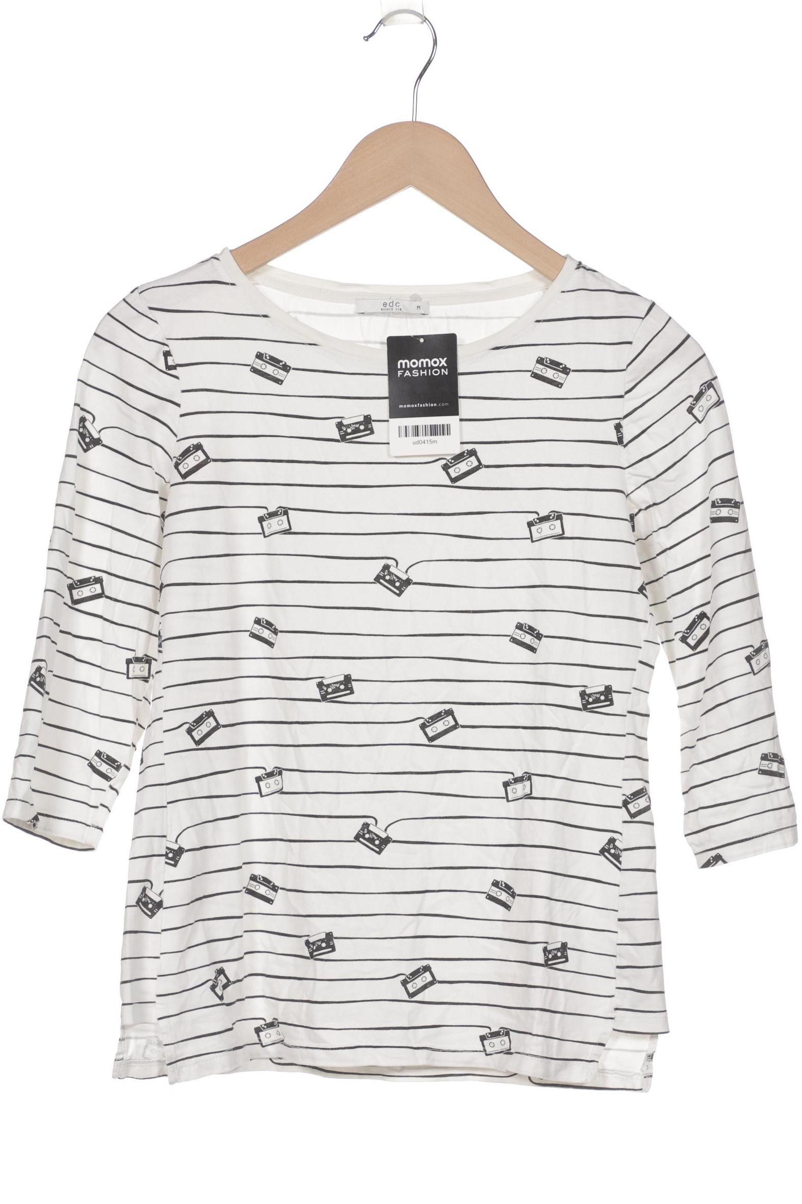

Esprit Damen Langarmshirt, weiß, Gr. 38