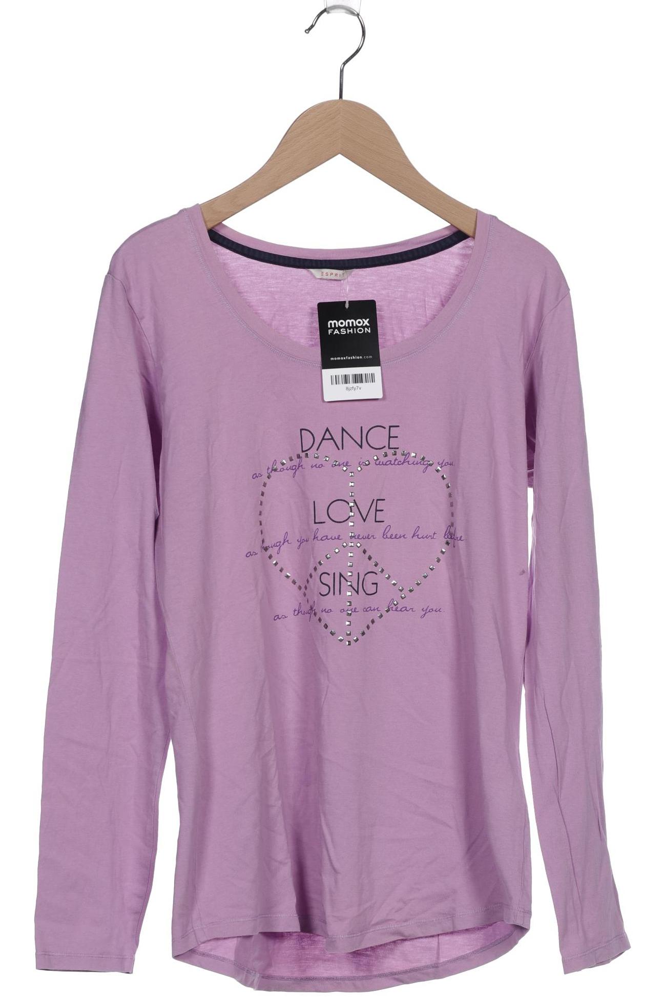 

Esprit Damen Langarmshirt, flieder, Gr. 36