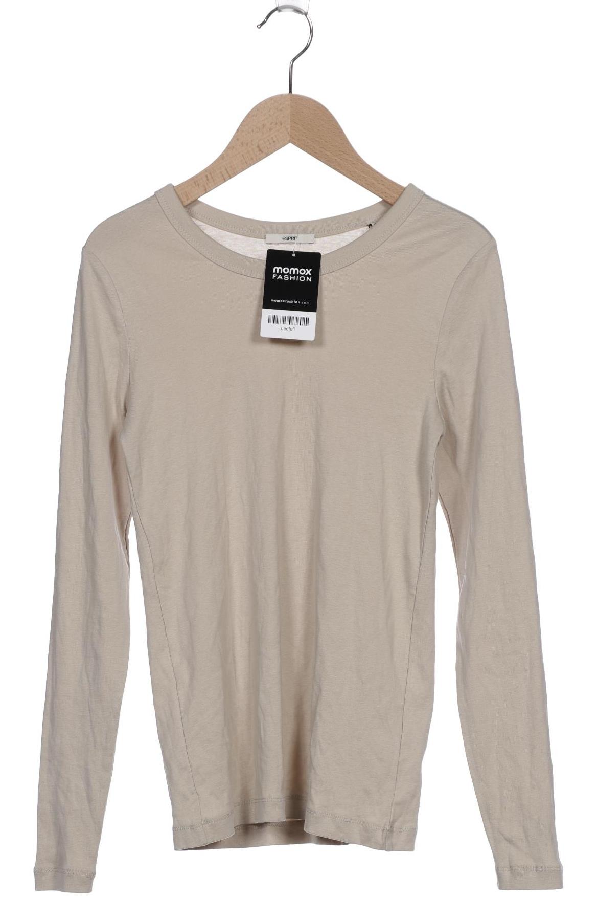 

Esprit Damen Langarmshirt, beige, Gr. 34