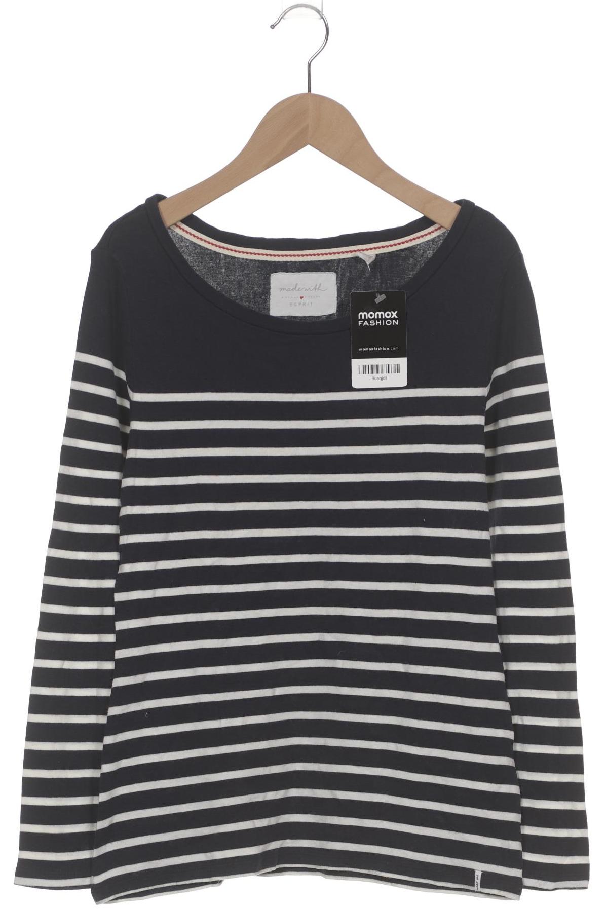 

Esprit Damen Langarmshirt, marineblau, Gr. 38