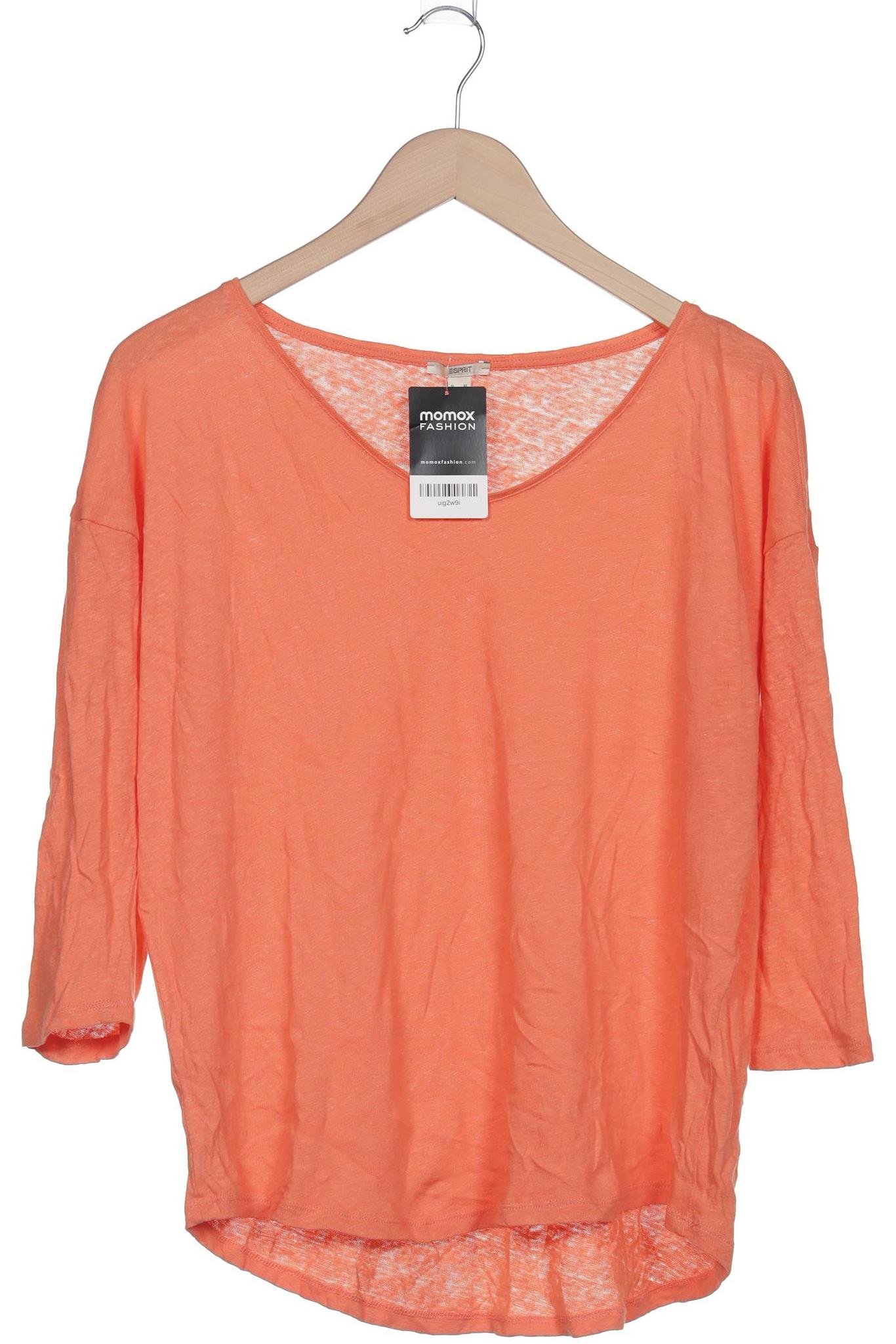 

Esprit Damen Langarmshirt, orange, Gr. 44