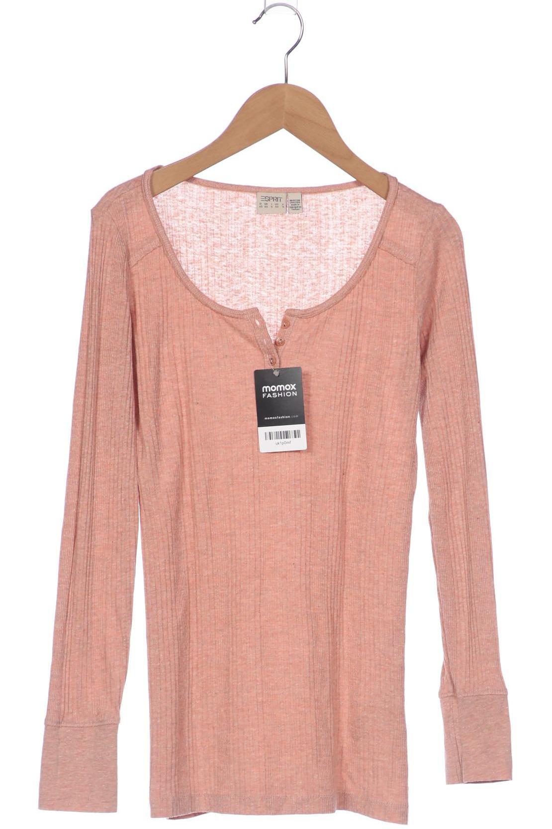

Esprit Damen Langarmshirt, orange, Gr. 34