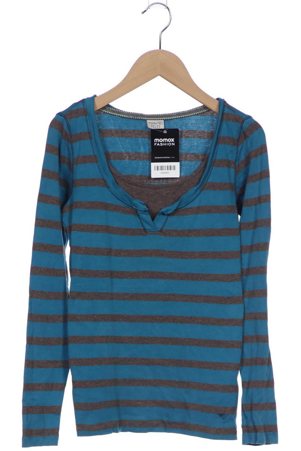 

Esprit Damen Langarmshirt, blau, Gr. 36