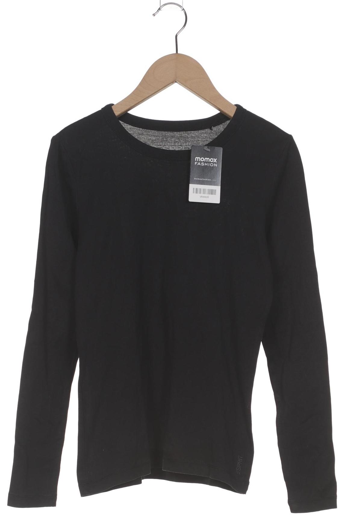 

Esprit Damen Langarmshirt, schwarz, Gr. 34