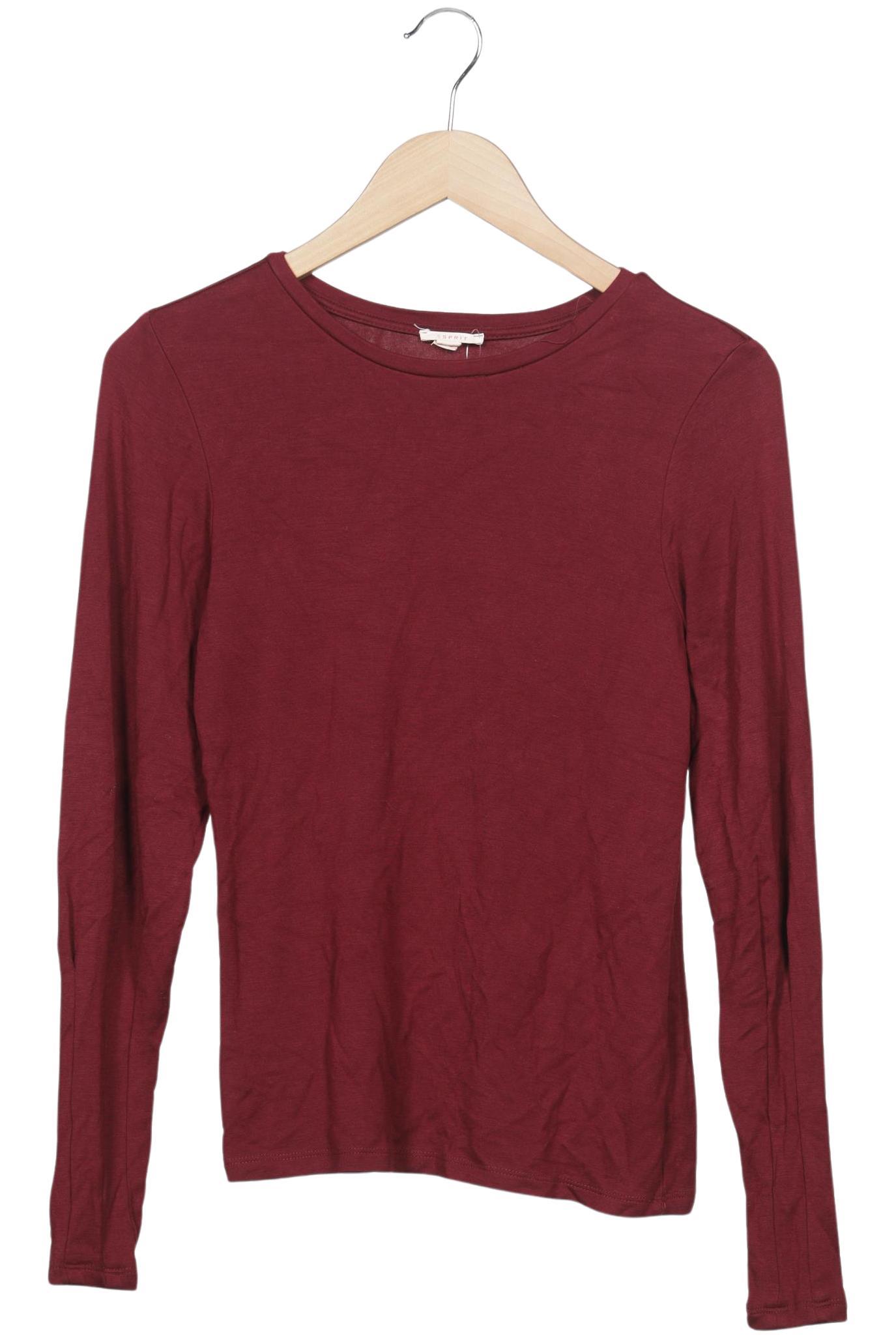 

Esprit Damen Langarmshirt, bordeaux, Gr. 36