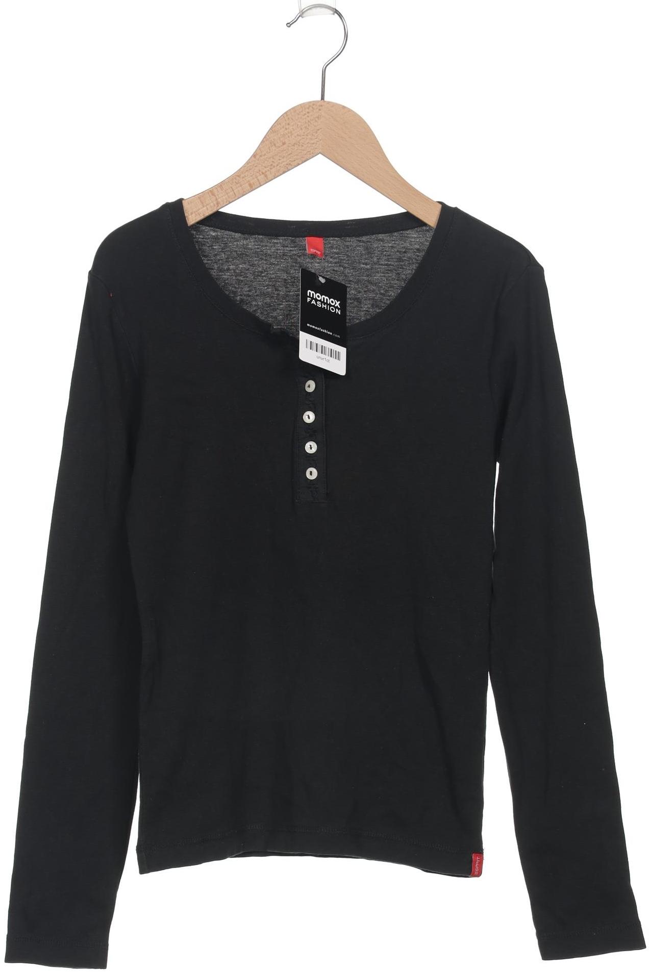 

Esprit Damen Langarmshirt, schwarz, Gr. 36