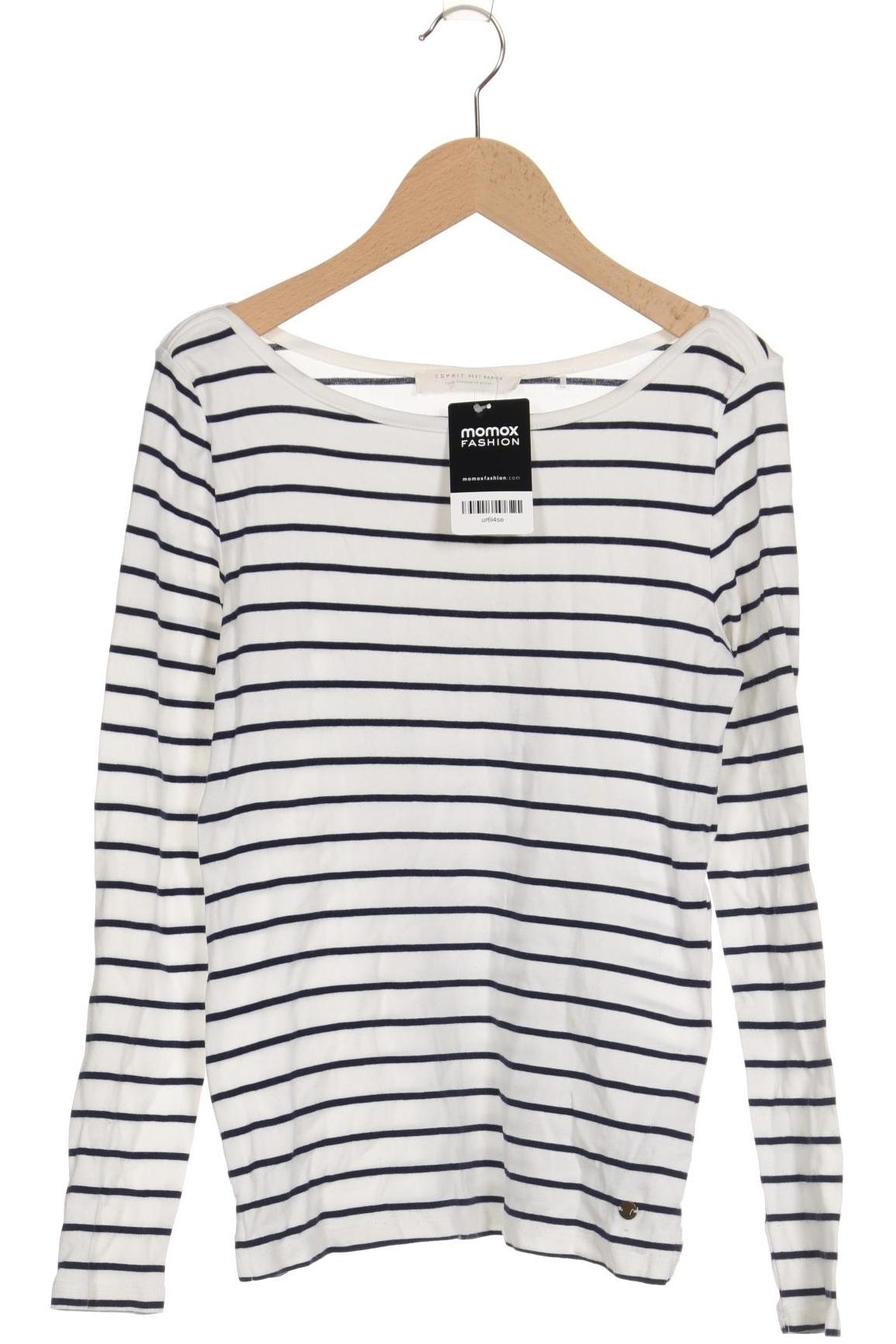 

Esprit Damen Langarmshirt, weiß, Gr. 36