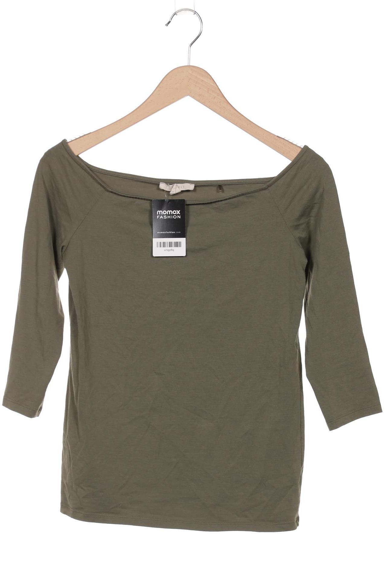 

Esprit Damen Langarmshirt, grün, Gr. 38