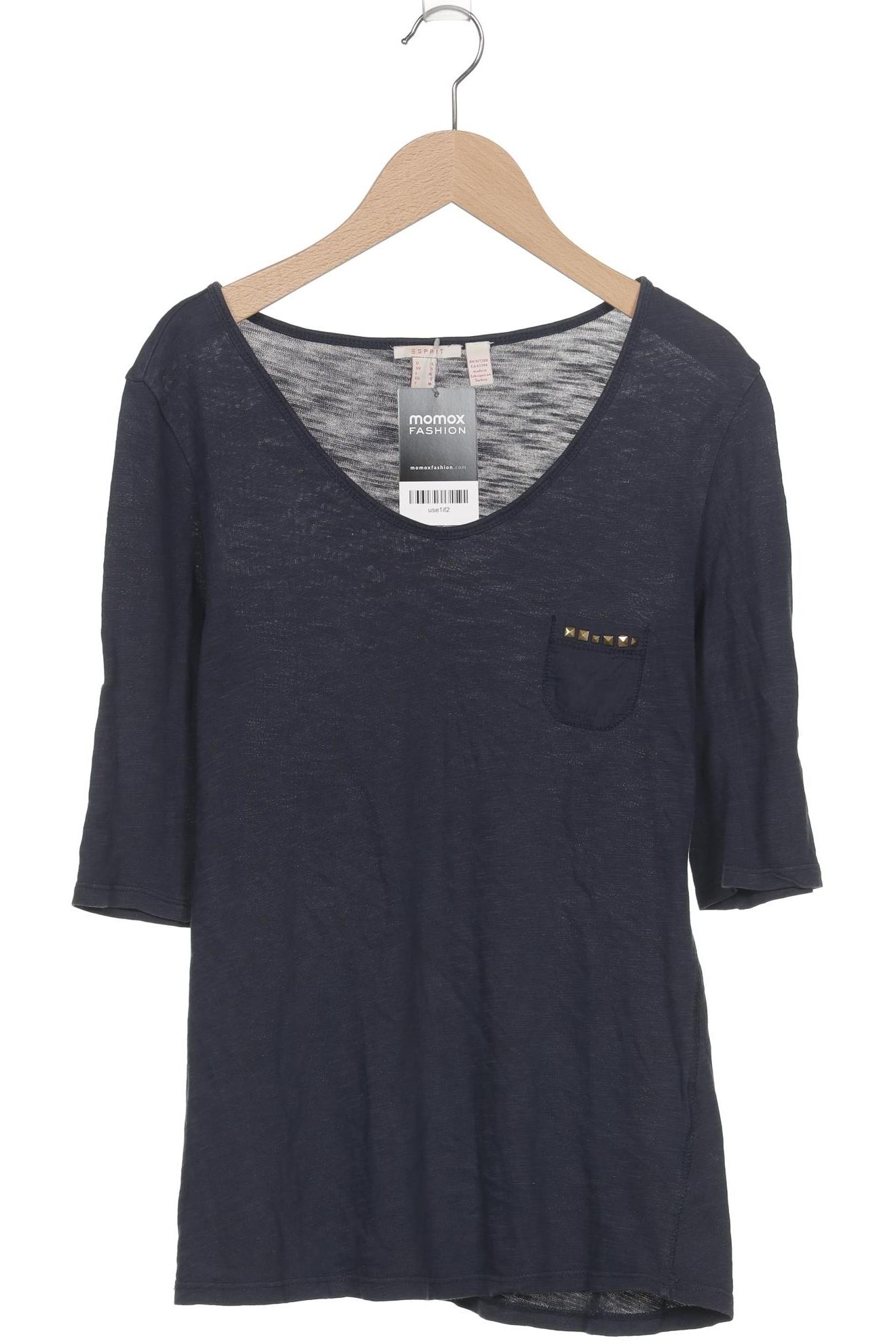 

Esprit Damen Langarmshirt, marineblau, Gr. 36