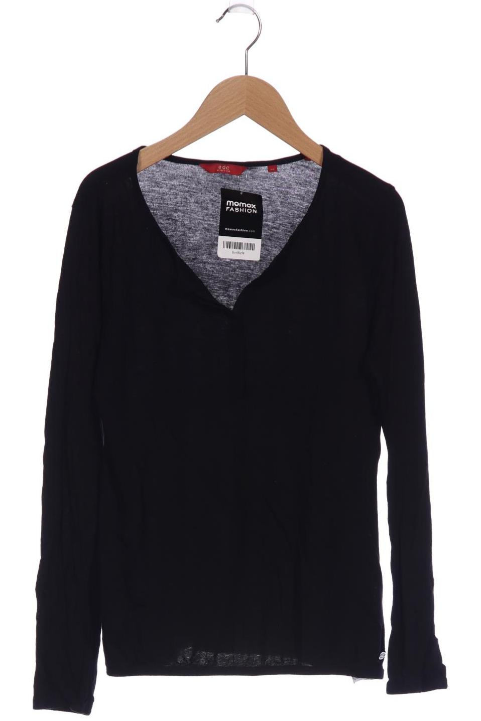 

Esprit Damen Langarmshirt, schwarz, Gr. 34