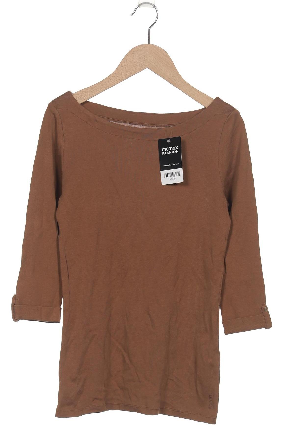 

Esprit Damen Langarmshirt, braun, Gr. 36