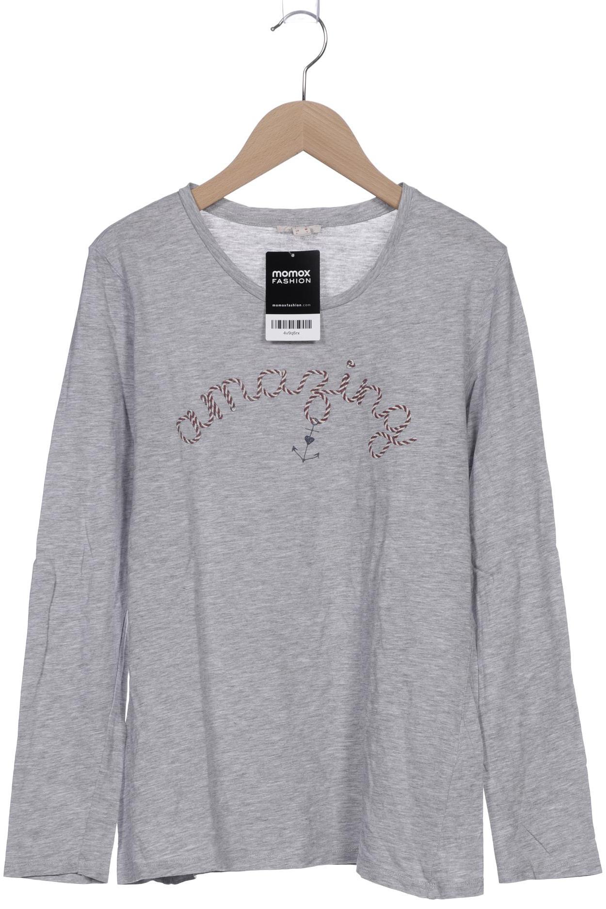 

Esprit Damen Langarmshirt, grau, Gr. 38