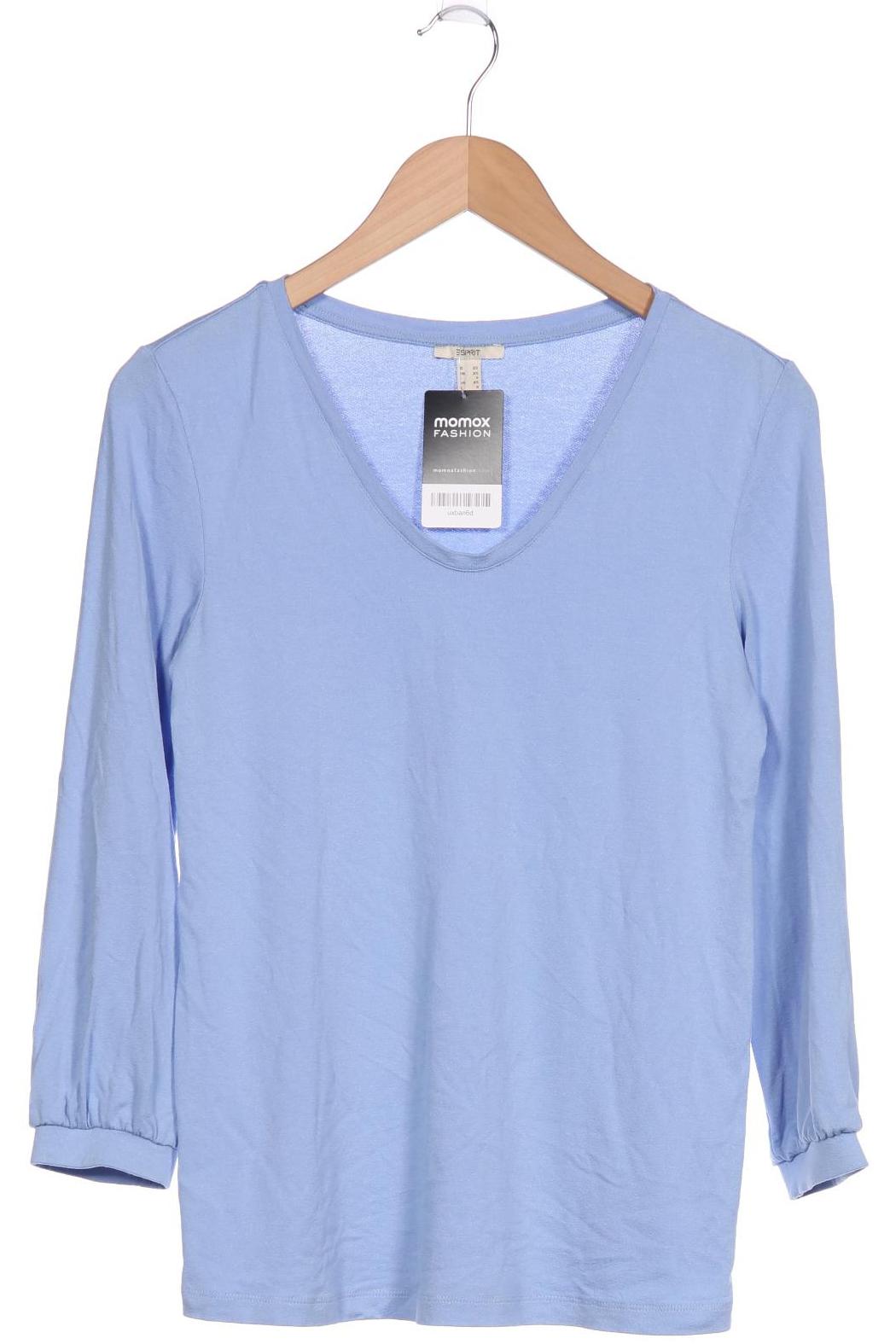 

Esprit Damen Langarmshirt, blau, Gr. 34