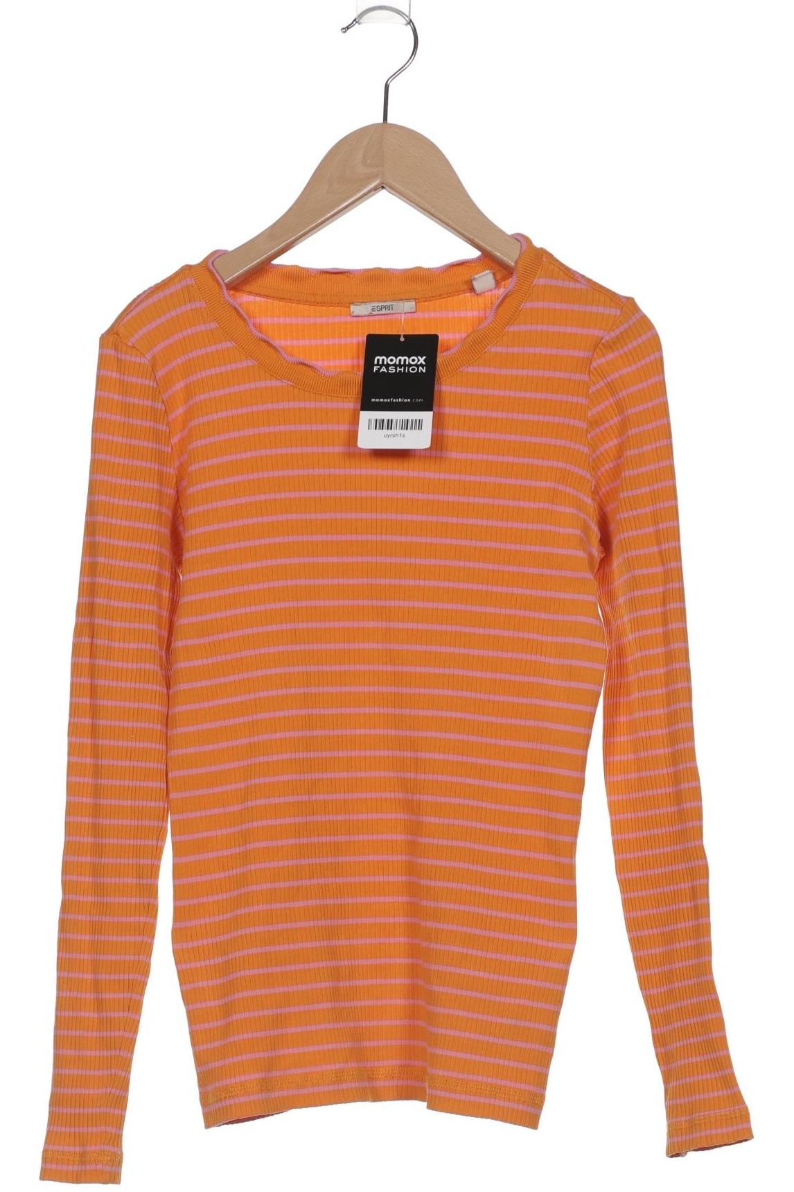 

Esprit Damen Langarmshirt, orange, Gr. 36
