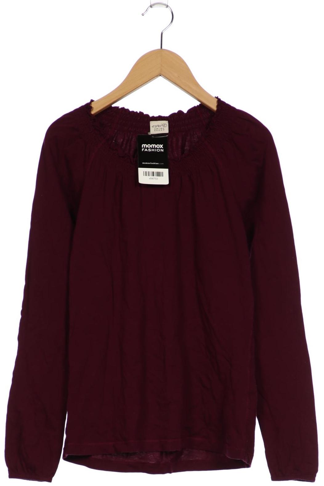 

Esprit Damen Langarmshirt, bordeaux, Gr. 36