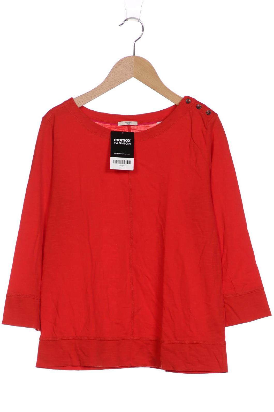 

Esprit Damen Langarmshirt, rot, Gr. 36
