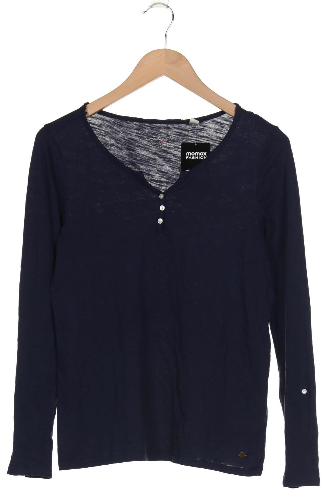 

Esprit Damen Langarmshirt, marineblau, Gr. 44