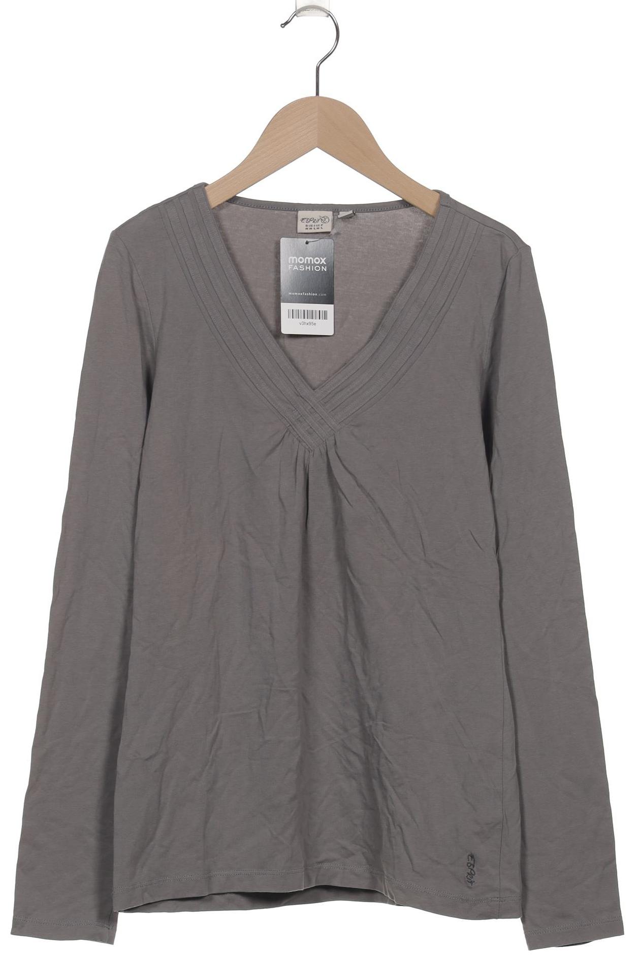 

Esprit Damen Langarmshirt, grau, Gr. 38