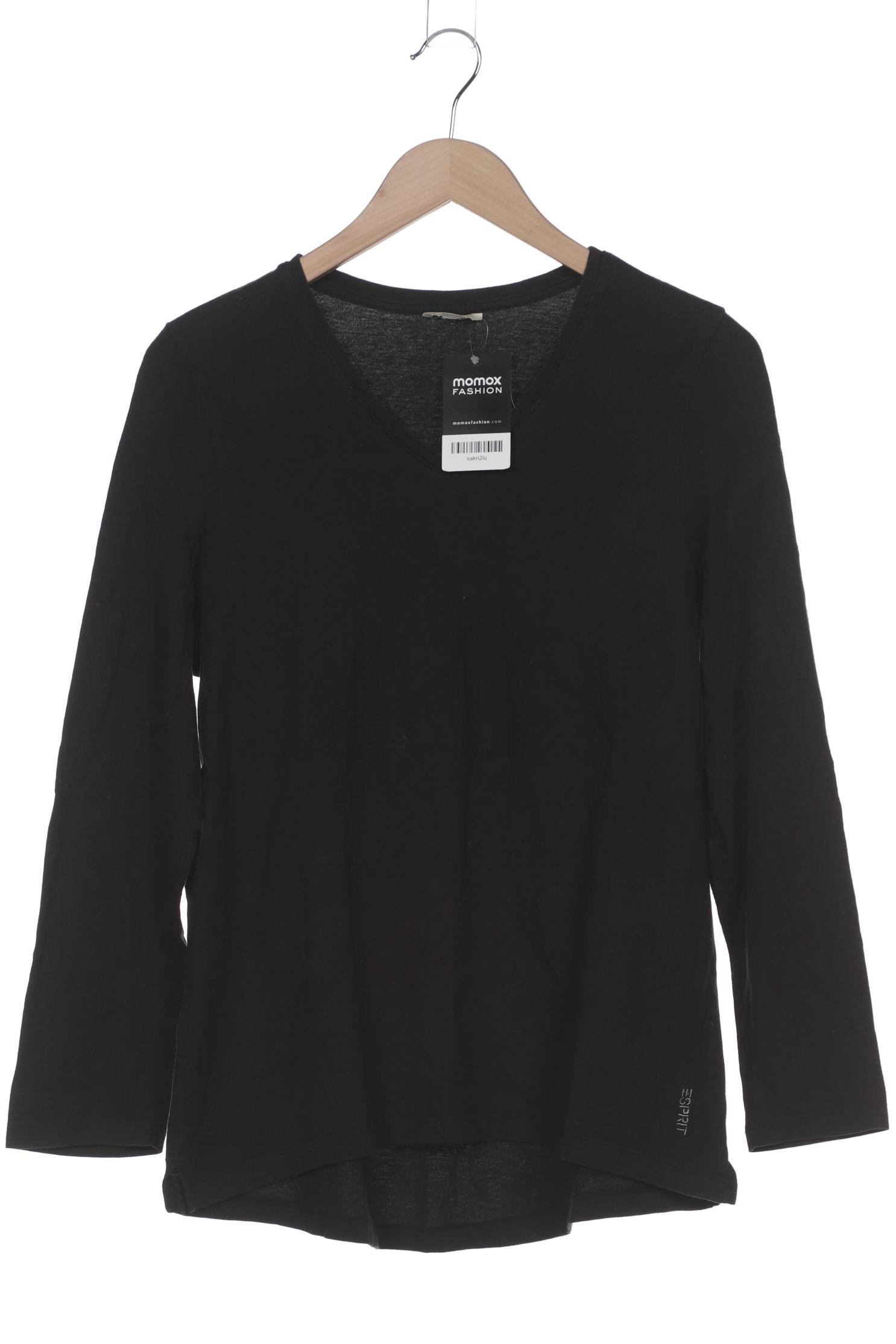 

Esprit Damen Langarmshirt, schwarz, Gr. 40
