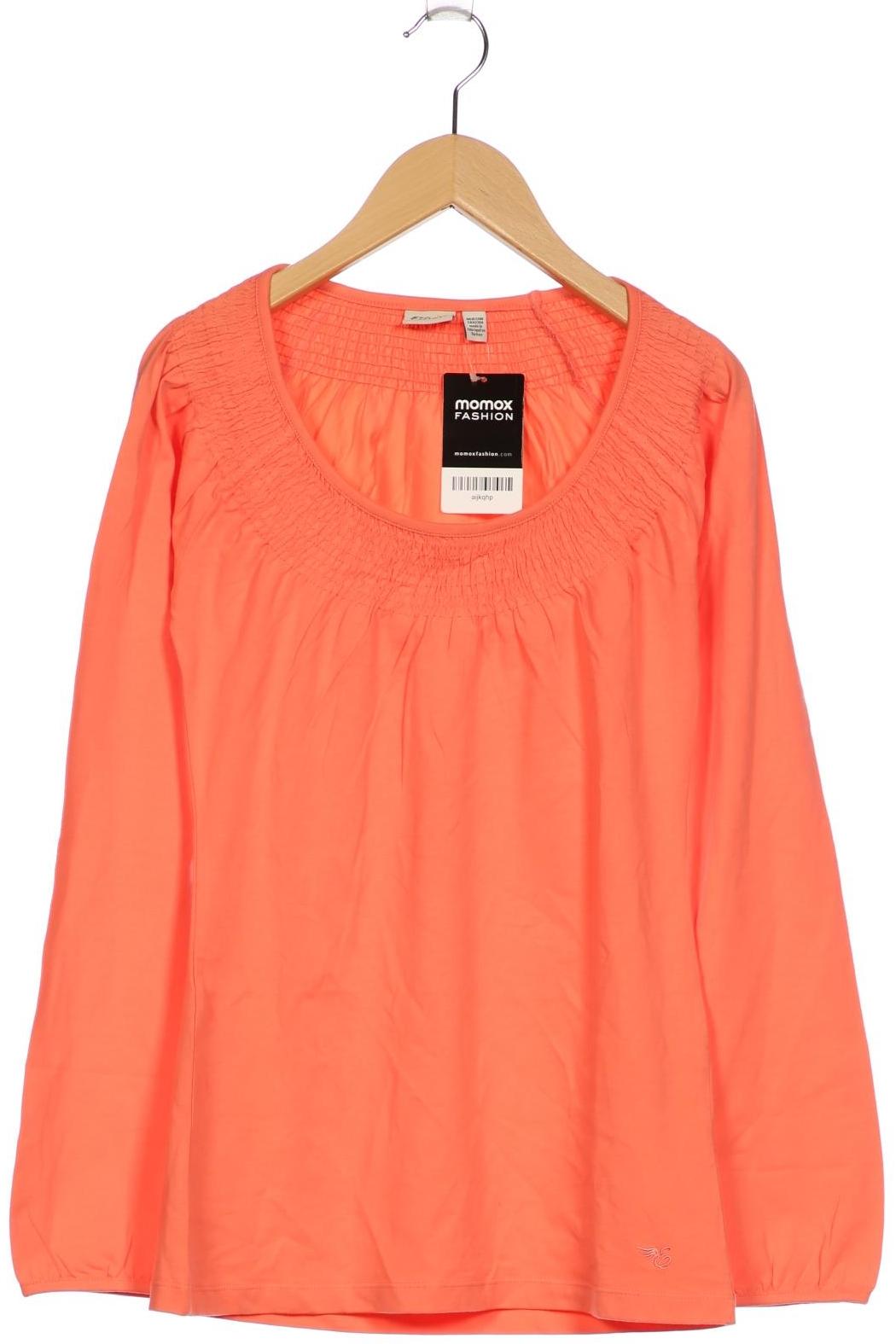 

Esprit Damen Langarmshirt, orange, Gr. 34