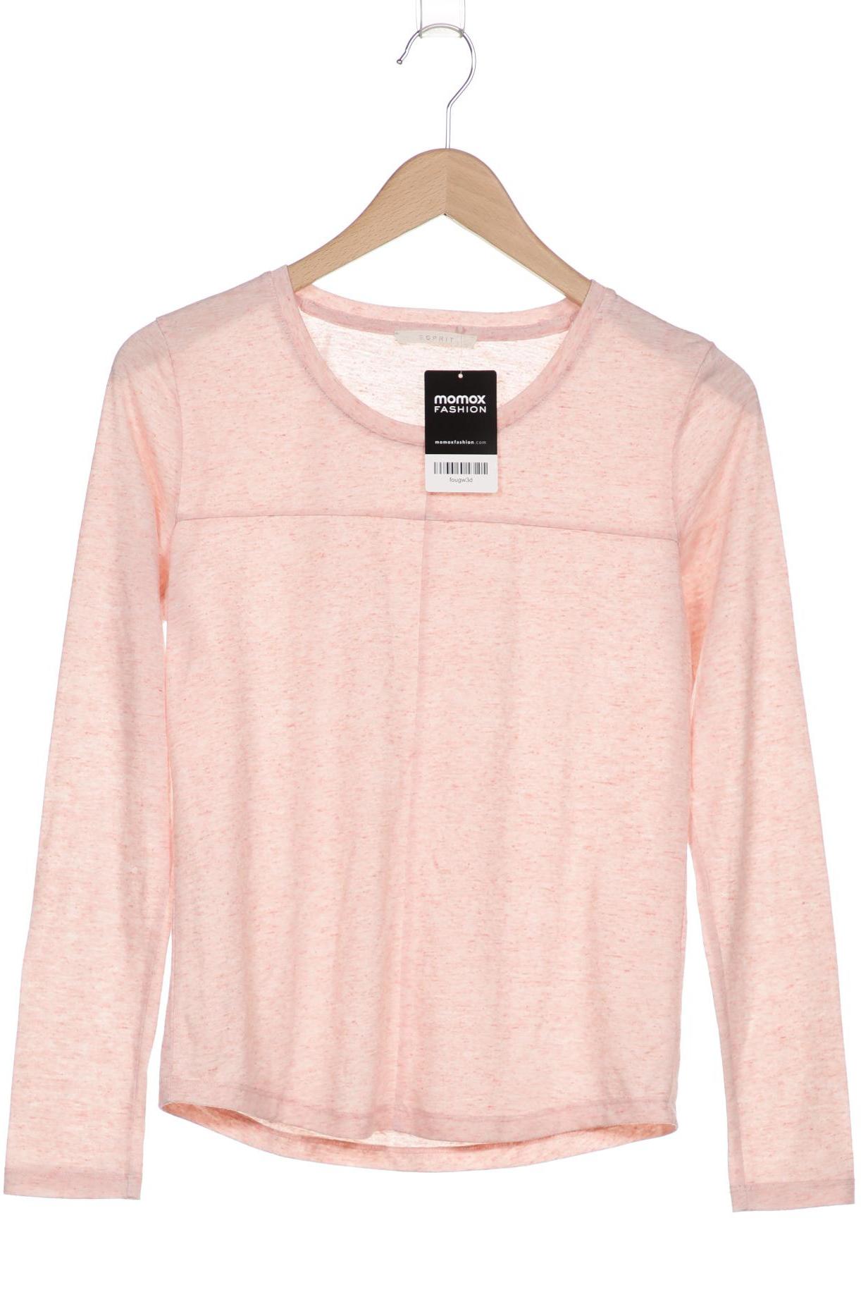 

Esprit Damen Langarmshirt, pink, Gr. 38
