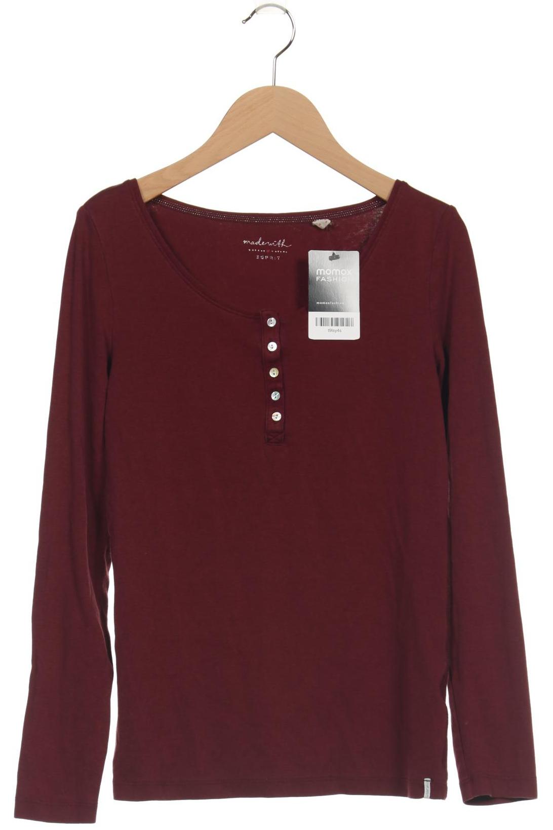 

Esprit Damen Langarmshirt, bordeaux, Gr. 36