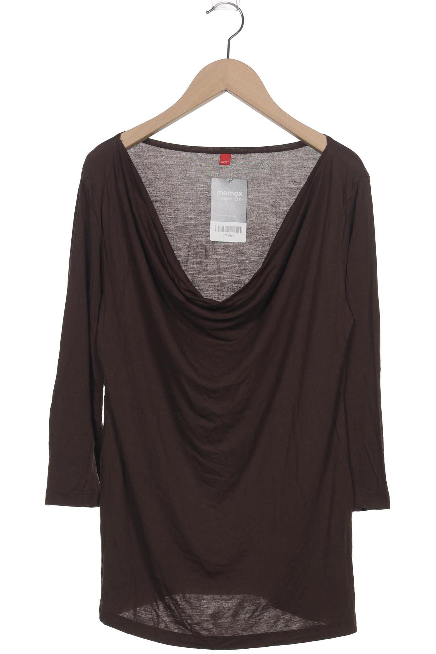 

Esprit Damen Langarmshirt, braun, Gr. 42