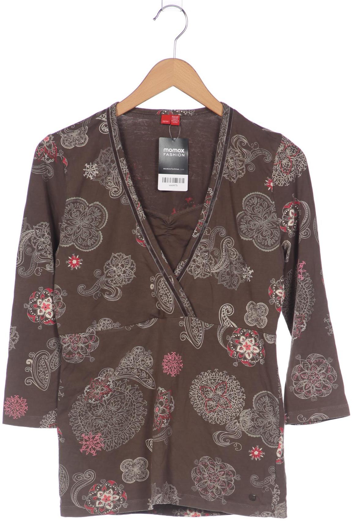 

Esprit Damen Langarmshirt, braun, Gr. 46