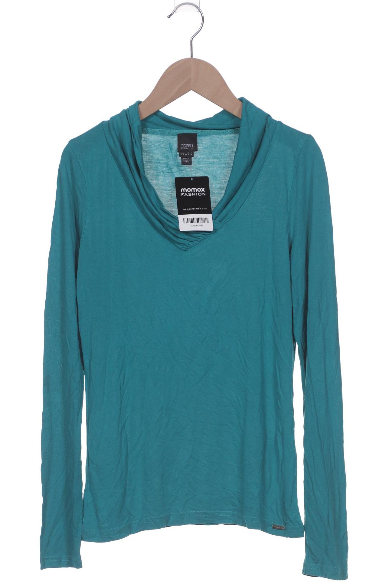 

Esprit Damen Langarmshirt, türkis, Gr. 36