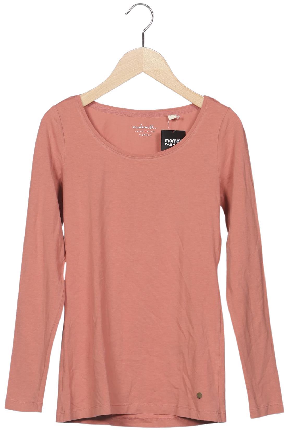 

Esprit Damen Langarmshirt, pink, Gr. 34