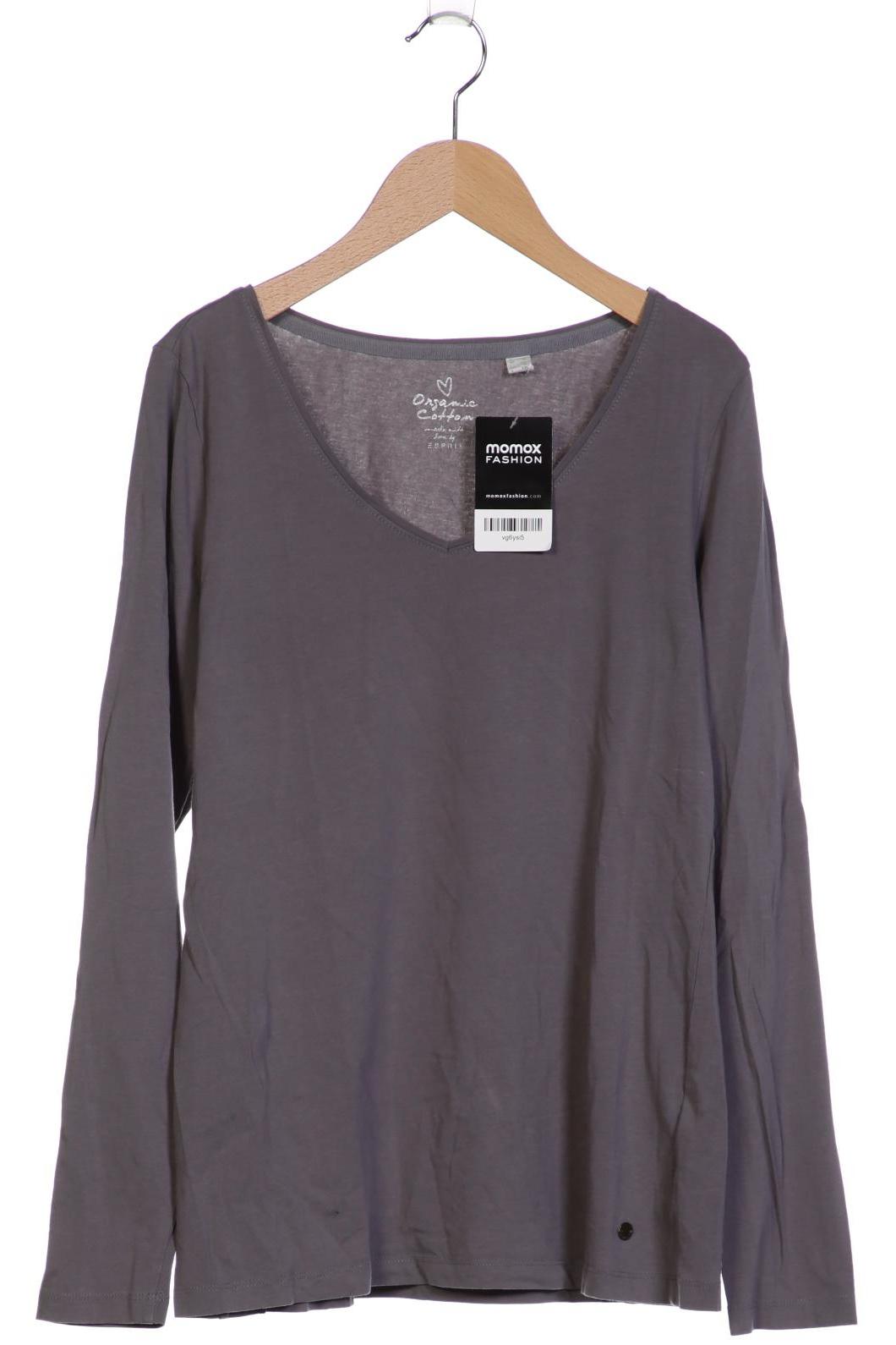 

Esprit Damen Langarmshirt, grau, Gr. 44