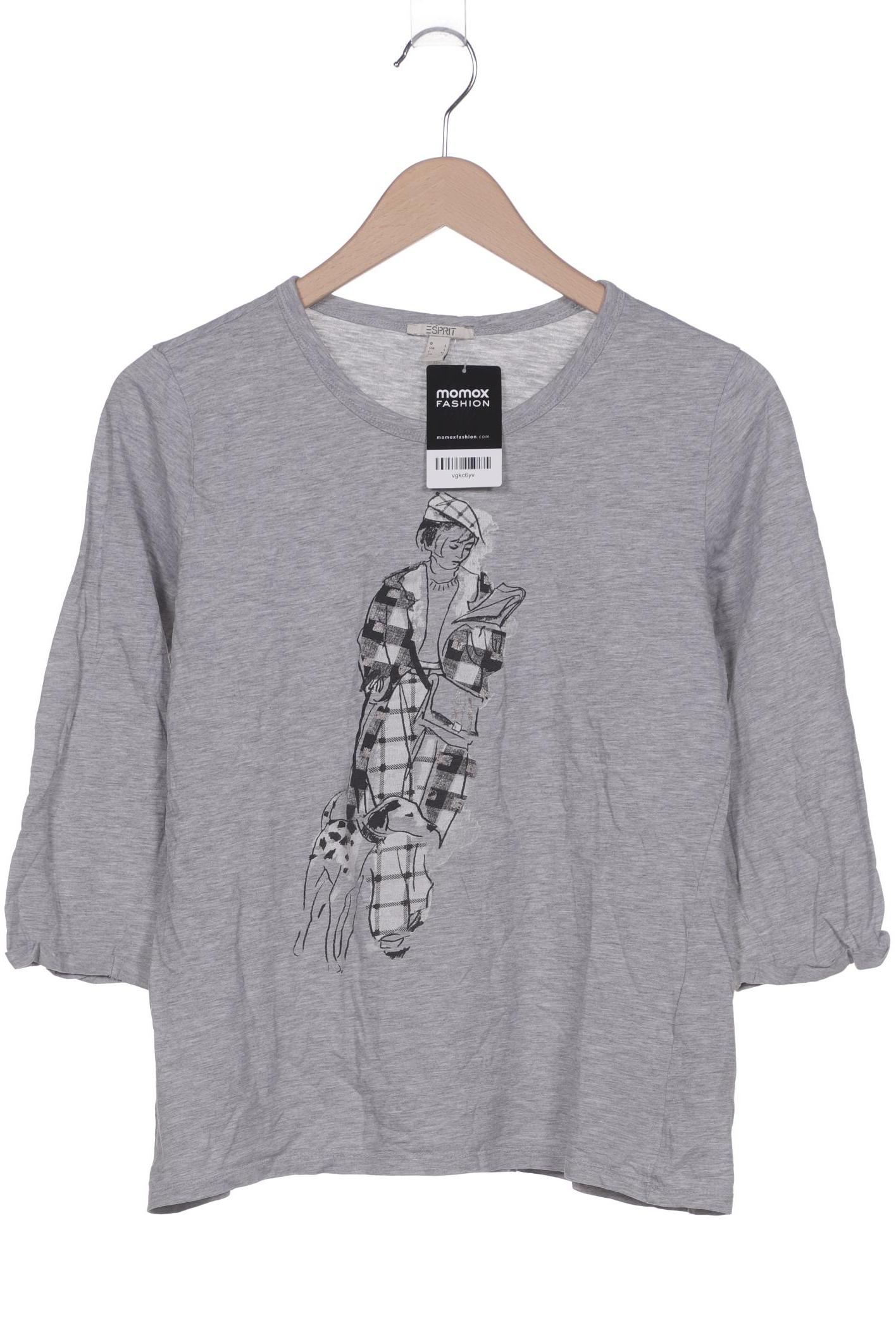 

Esprit Damen Langarmshirt, grau, Gr. 42