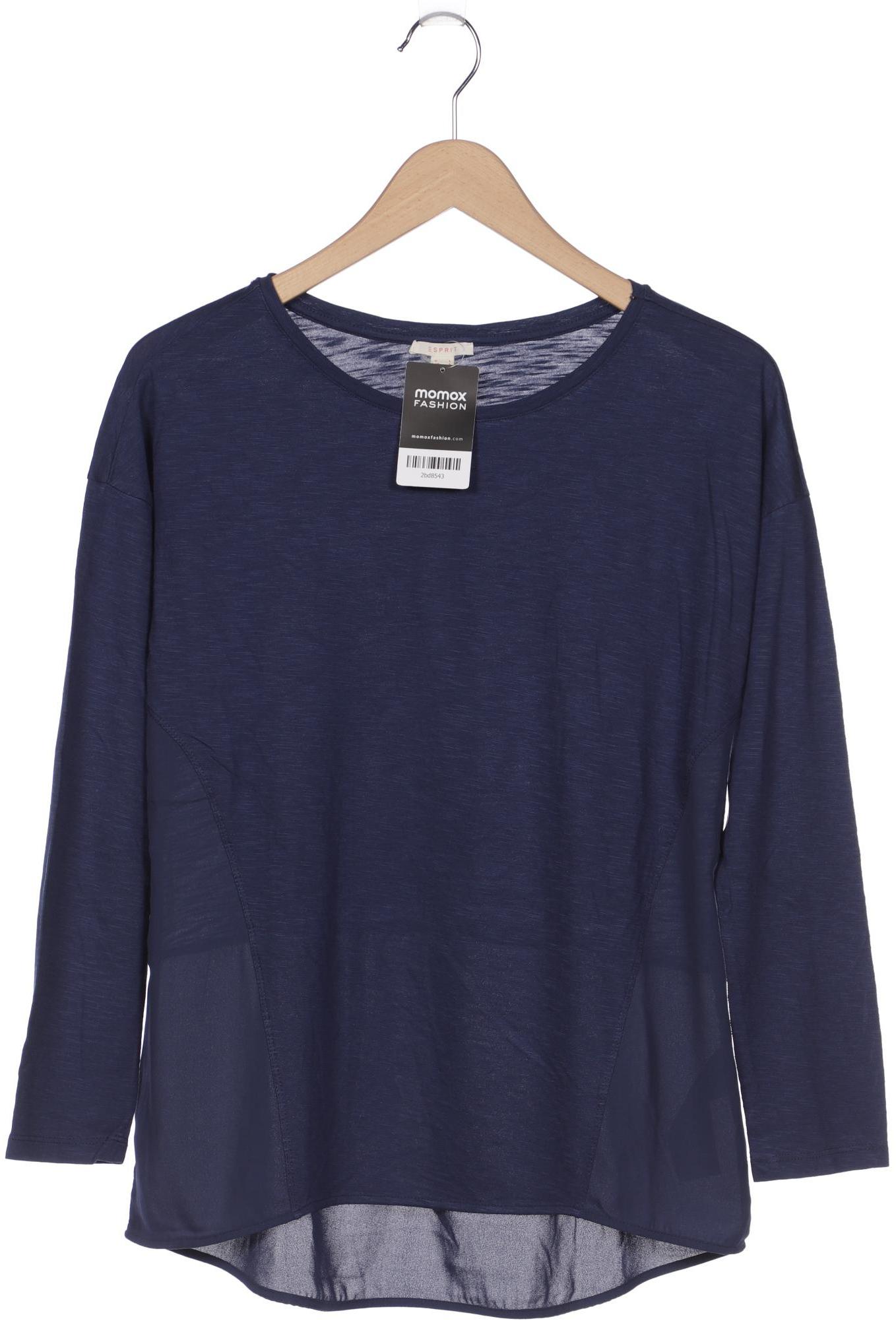 

Esprit Damen Langarmshirt, marineblau, Gr. 42