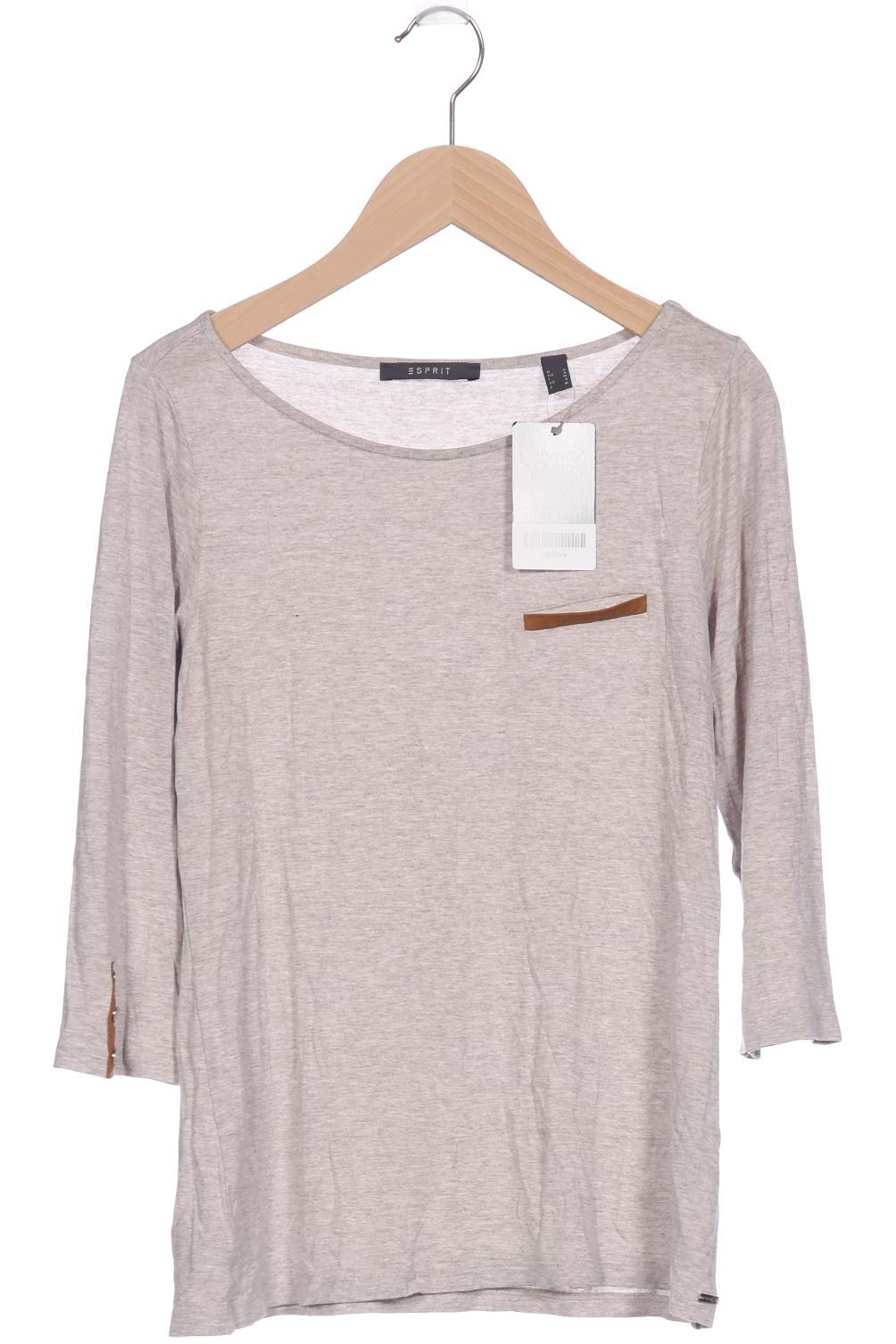 

Esprit Damen Langarmshirt, grau, Gr. 36