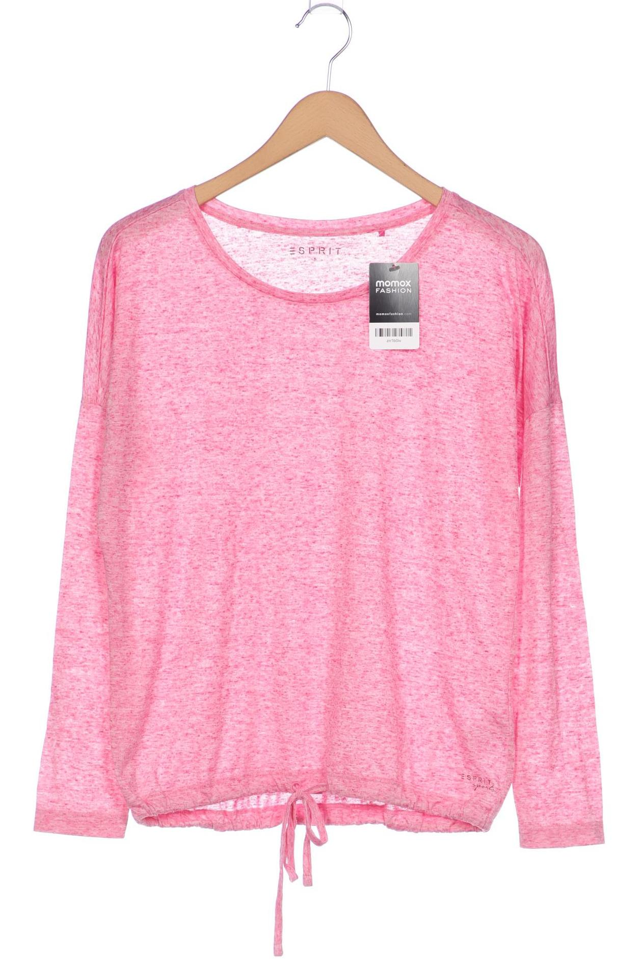 

Esprit Damen Langarmshirt, pink, Gr. 36