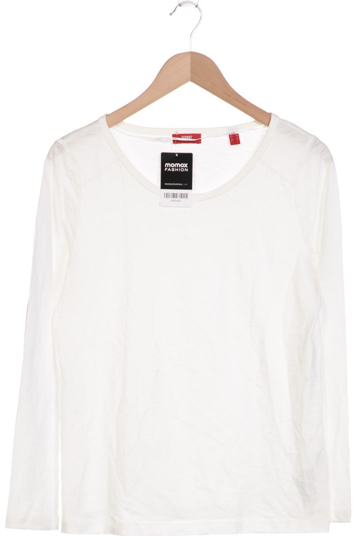 

Esprit Damen Langarmshirt, weiß, Gr. 38