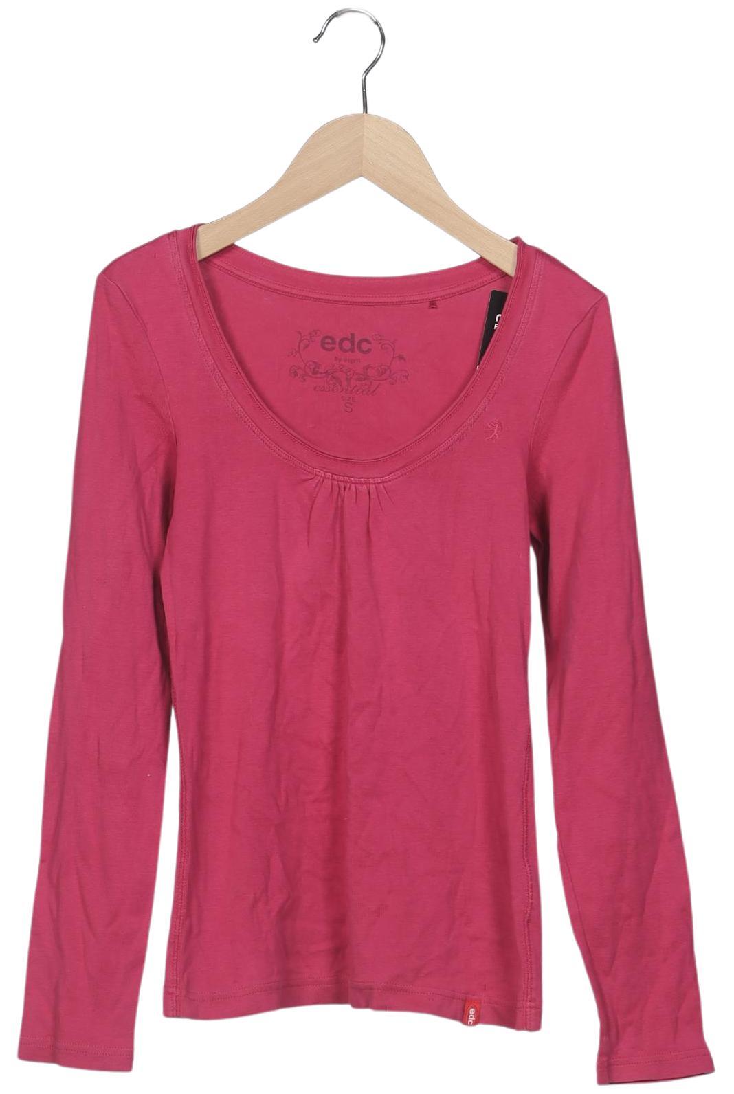 

Esprit Damen Langarmshirt, pink, Gr. 36