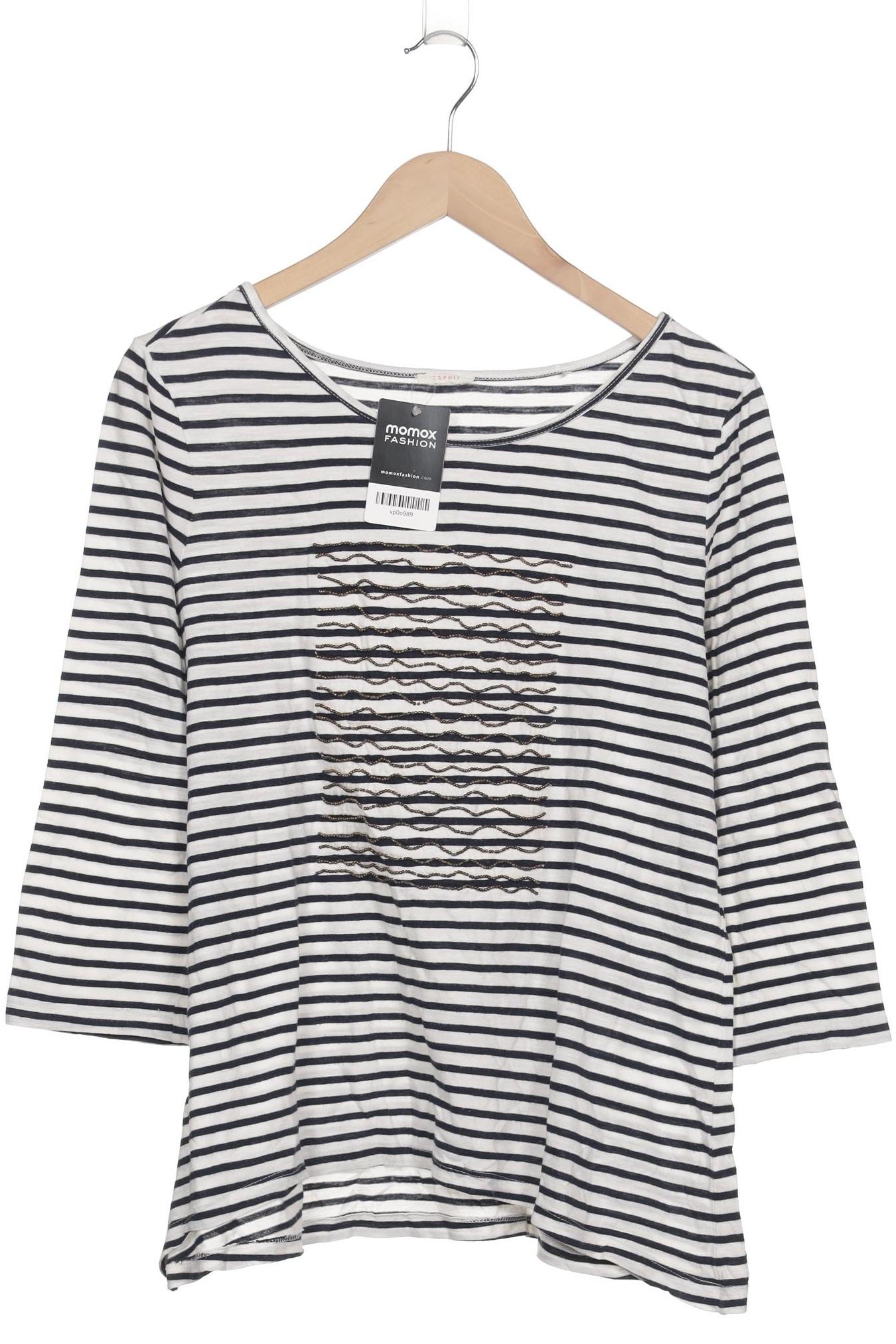 

Esprit Damen Langarmshirt, weiß, Gr. 44