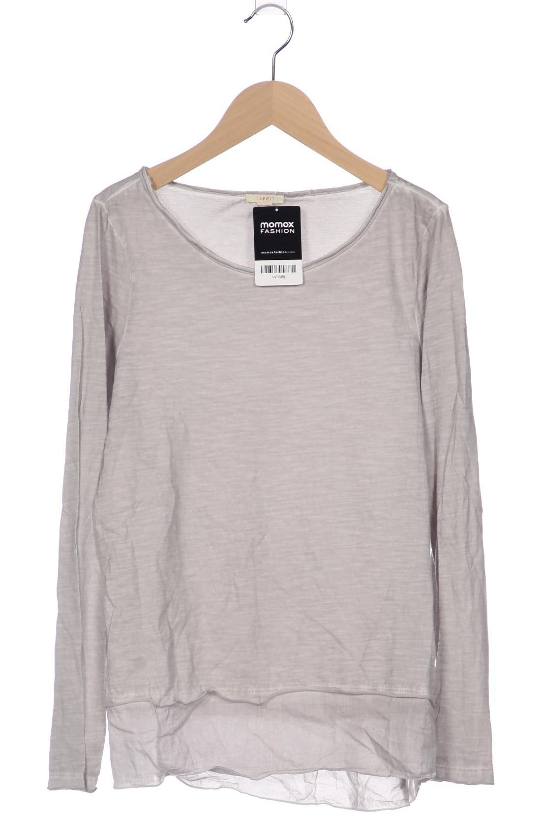 

Esprit Damen Langarmshirt, grau, Gr. 34