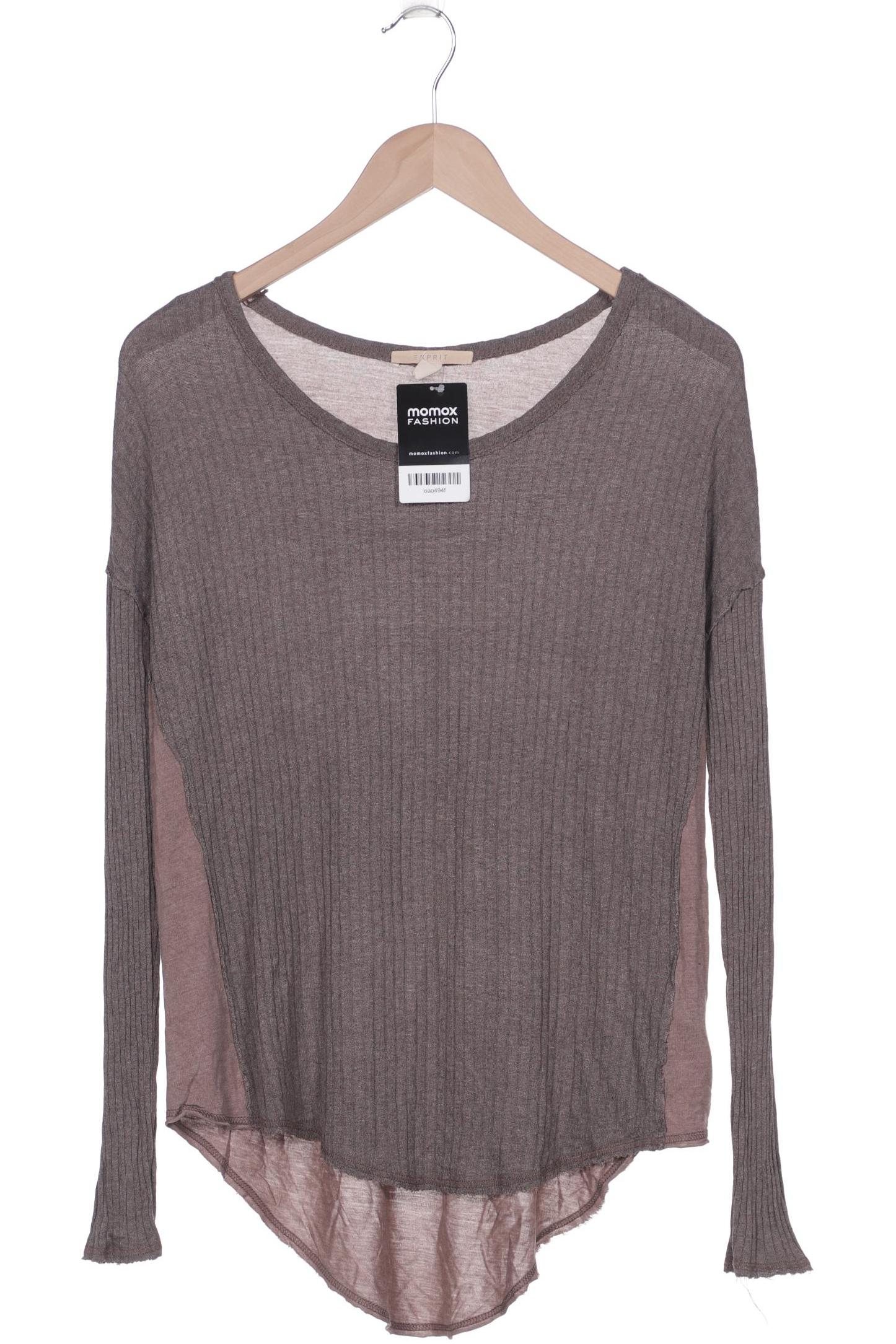

Esprit Damen Langarmshirt, braun, Gr. 38
