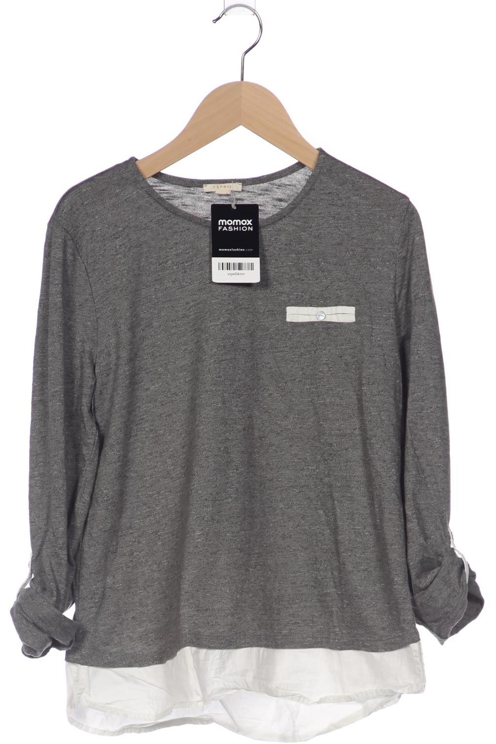 

Esprit Damen Langarmshirt, grau, Gr. 36