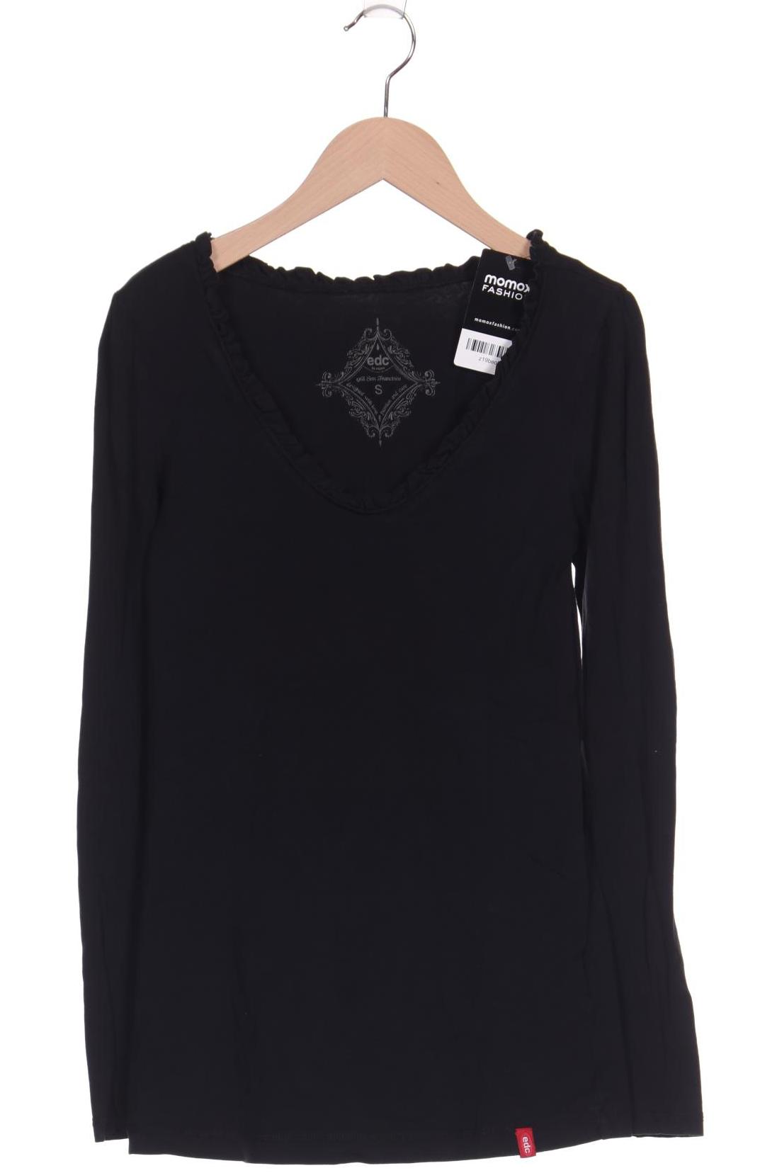 

Esprit Damen Langarmshirt, schwarz, Gr. 36
