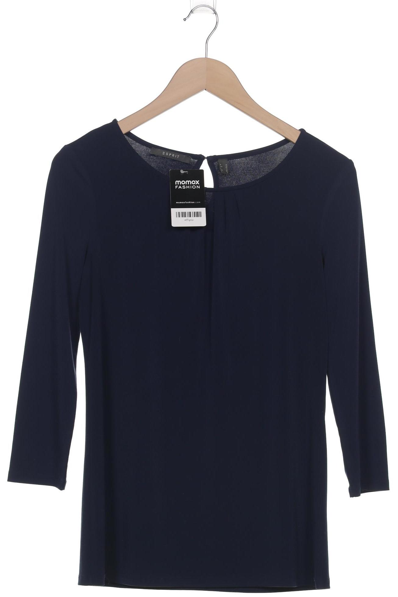 

Esprit Damen Langarmshirt, marineblau, Gr. 38