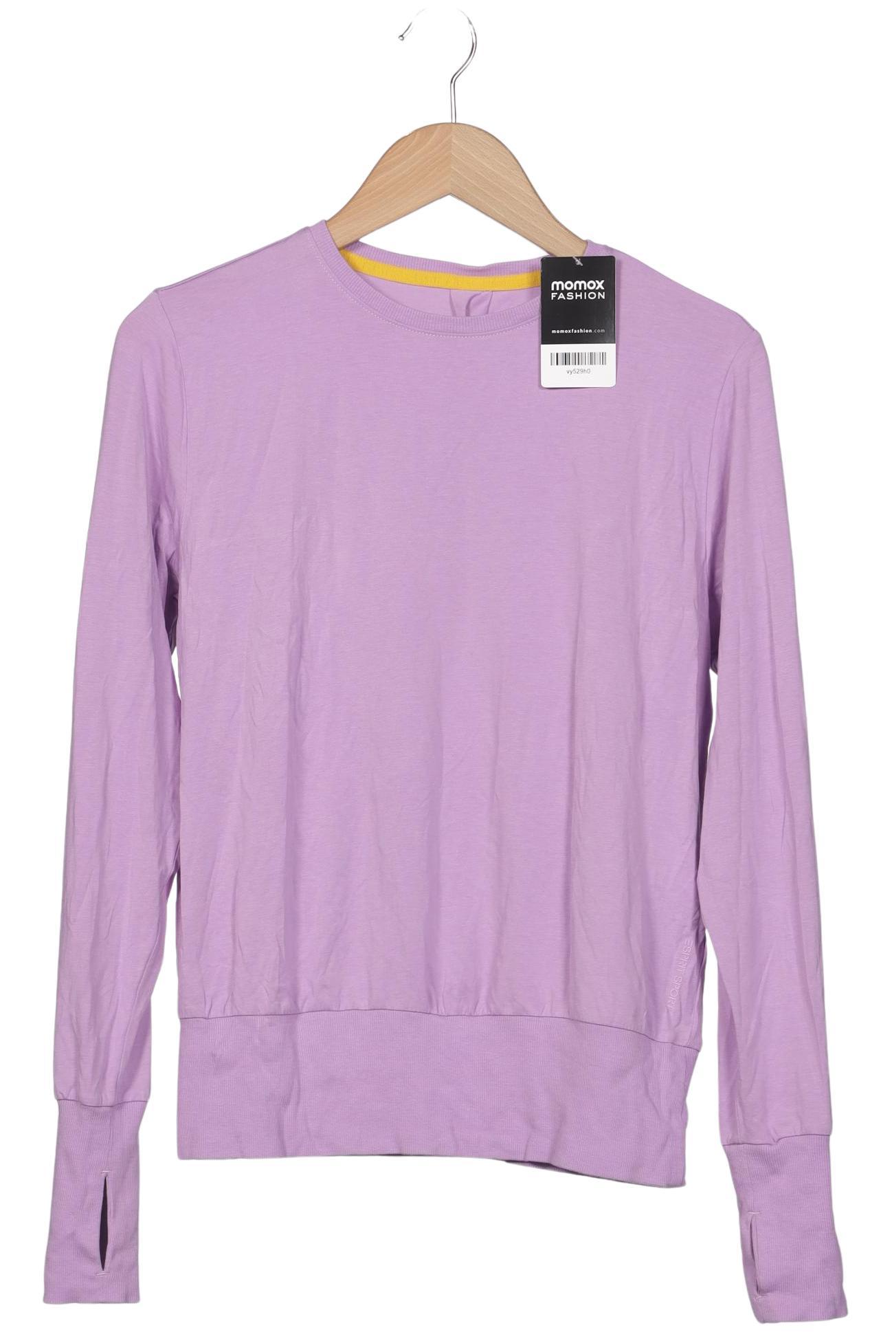

Esprit Damen Langarmshirt, flieder, Gr. 36
