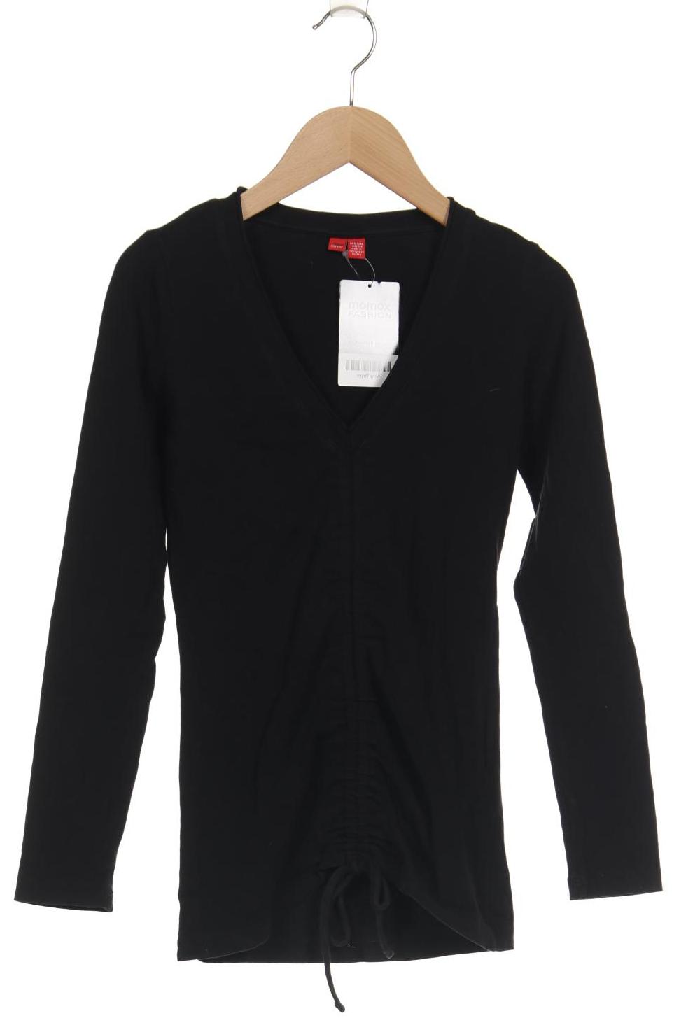 

Esprit Damen Langarmshirt, schwarz, Gr. 34