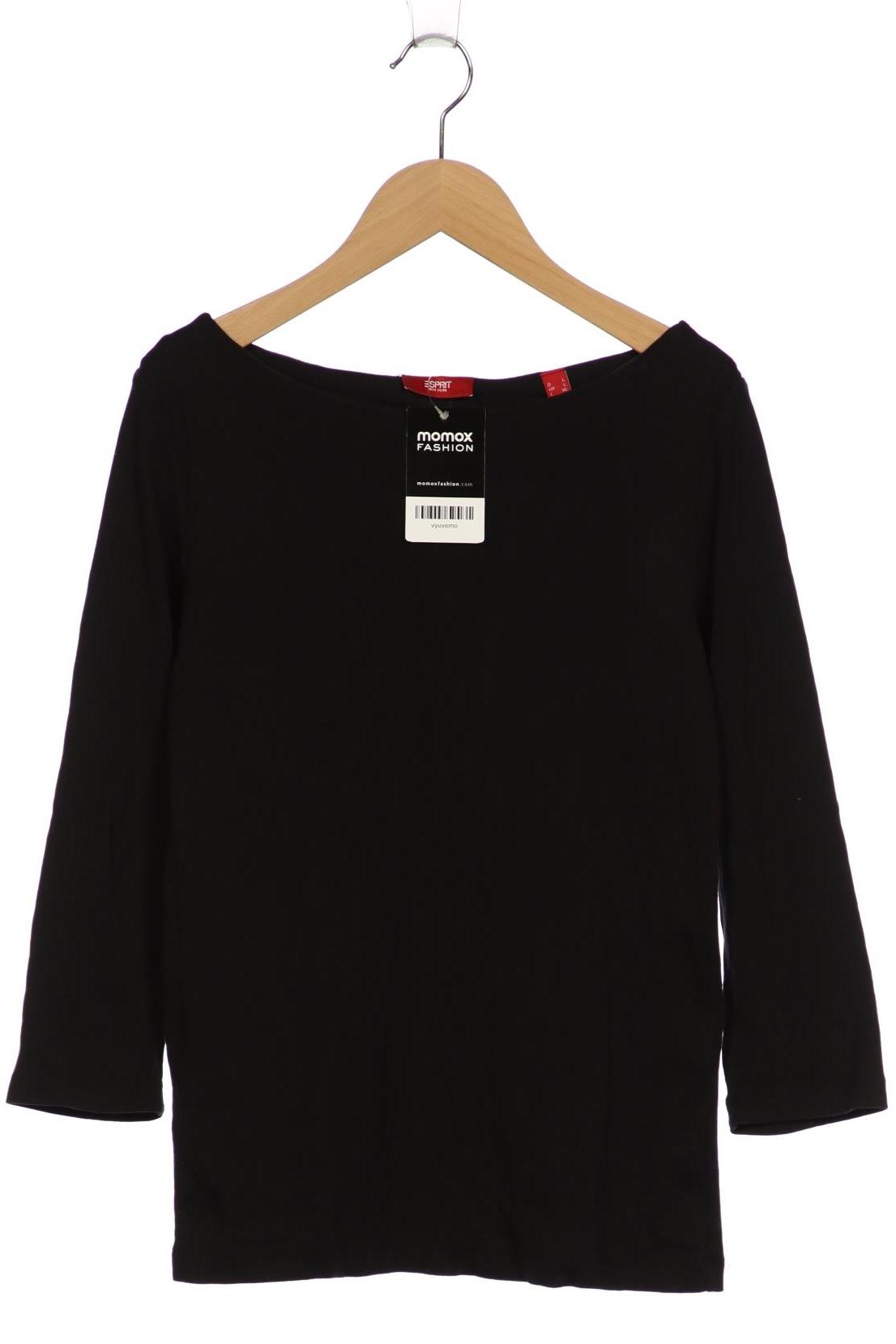 

Esprit Damen Langarmshirt, schwarz, Gr. 42
