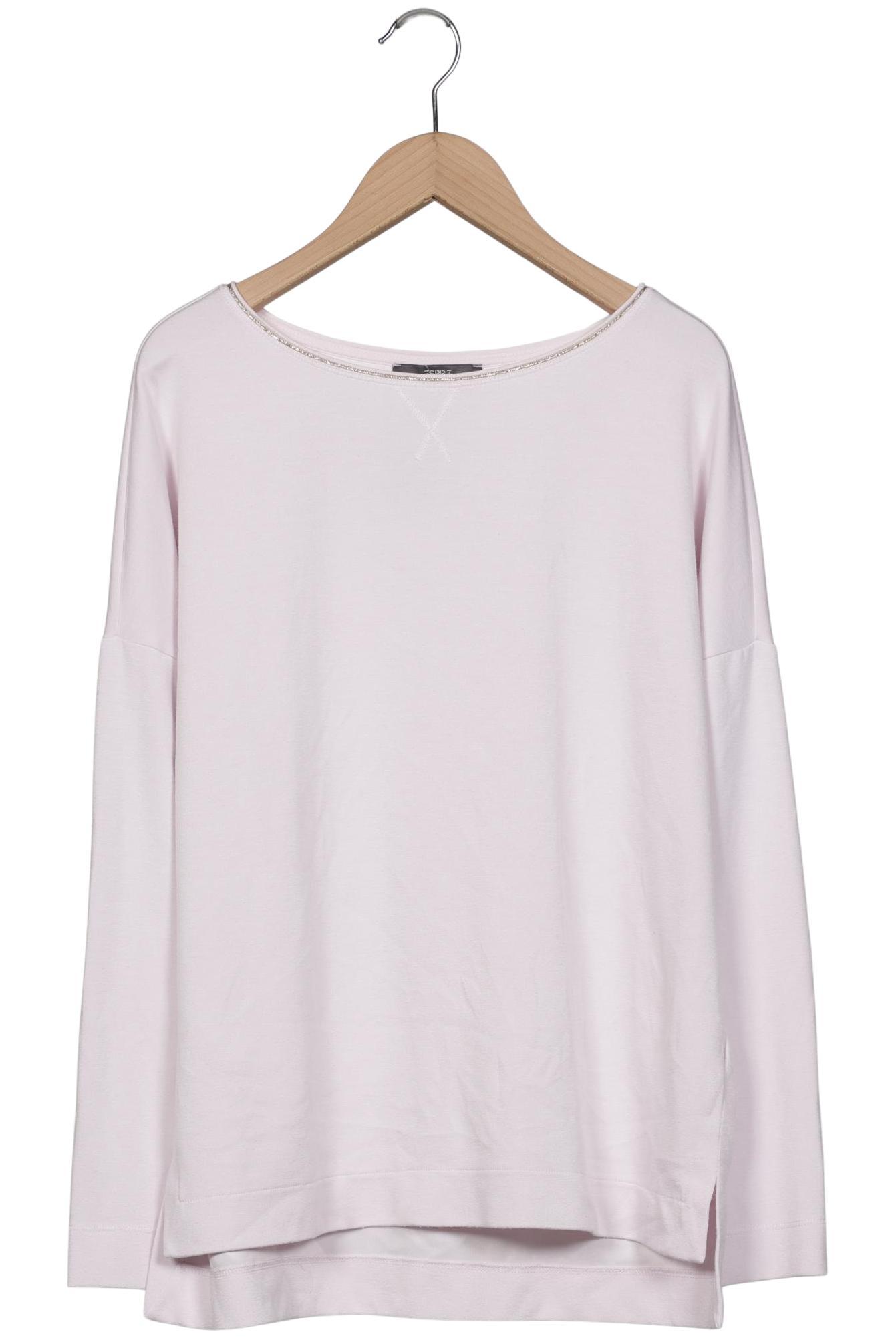 

Esprit Damen Langarmshirt, pink, Gr. 36