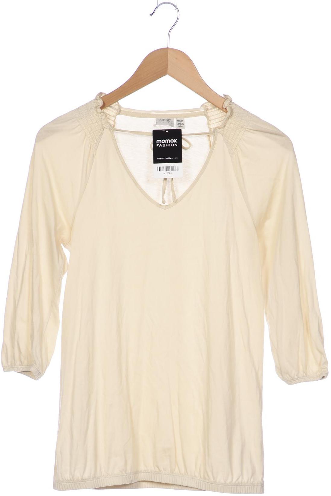 

Esprit Damen Langarmshirt, cremeweiß, Gr. 36